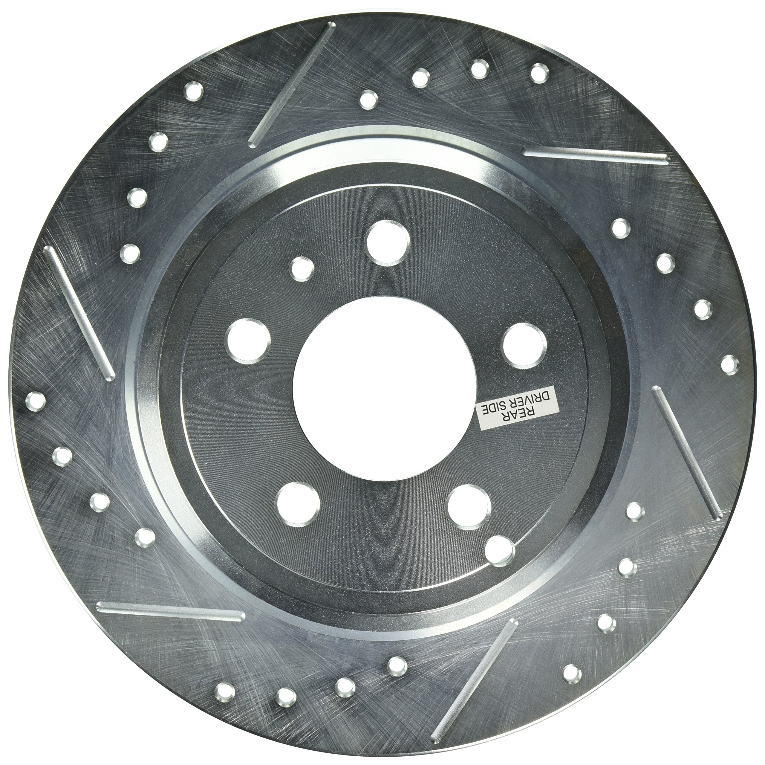 Power Stop Rear EBR459XPR Drilled & Slotted Rotor Pair For Volvo 850 1994-1997, Volvo C70 1998-2004, Volvo S70 1998-2000, Volvo V70 1998-2000 [Model Specific]