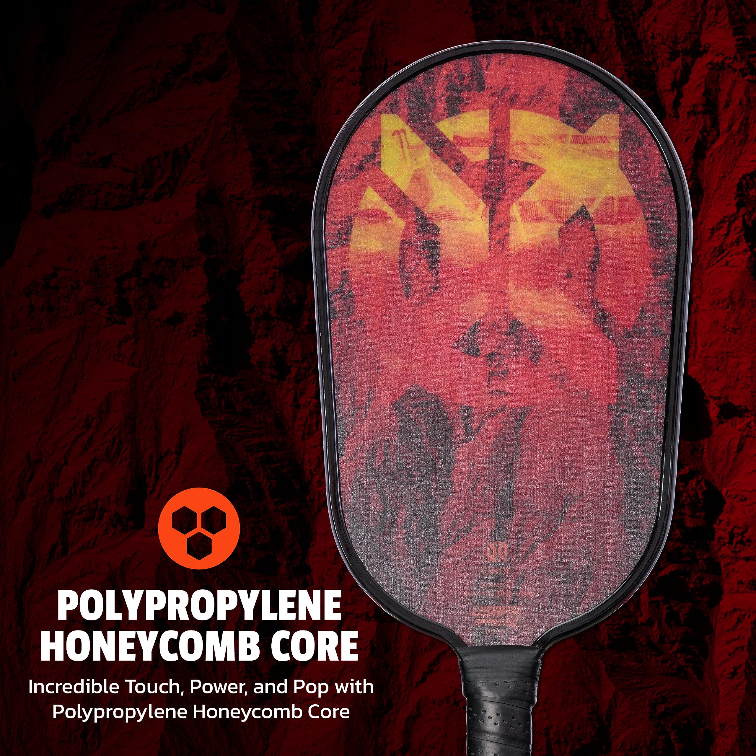 C1 ONIX Summit Composite Face Medium Weight Long Reach Pickleball Paddle