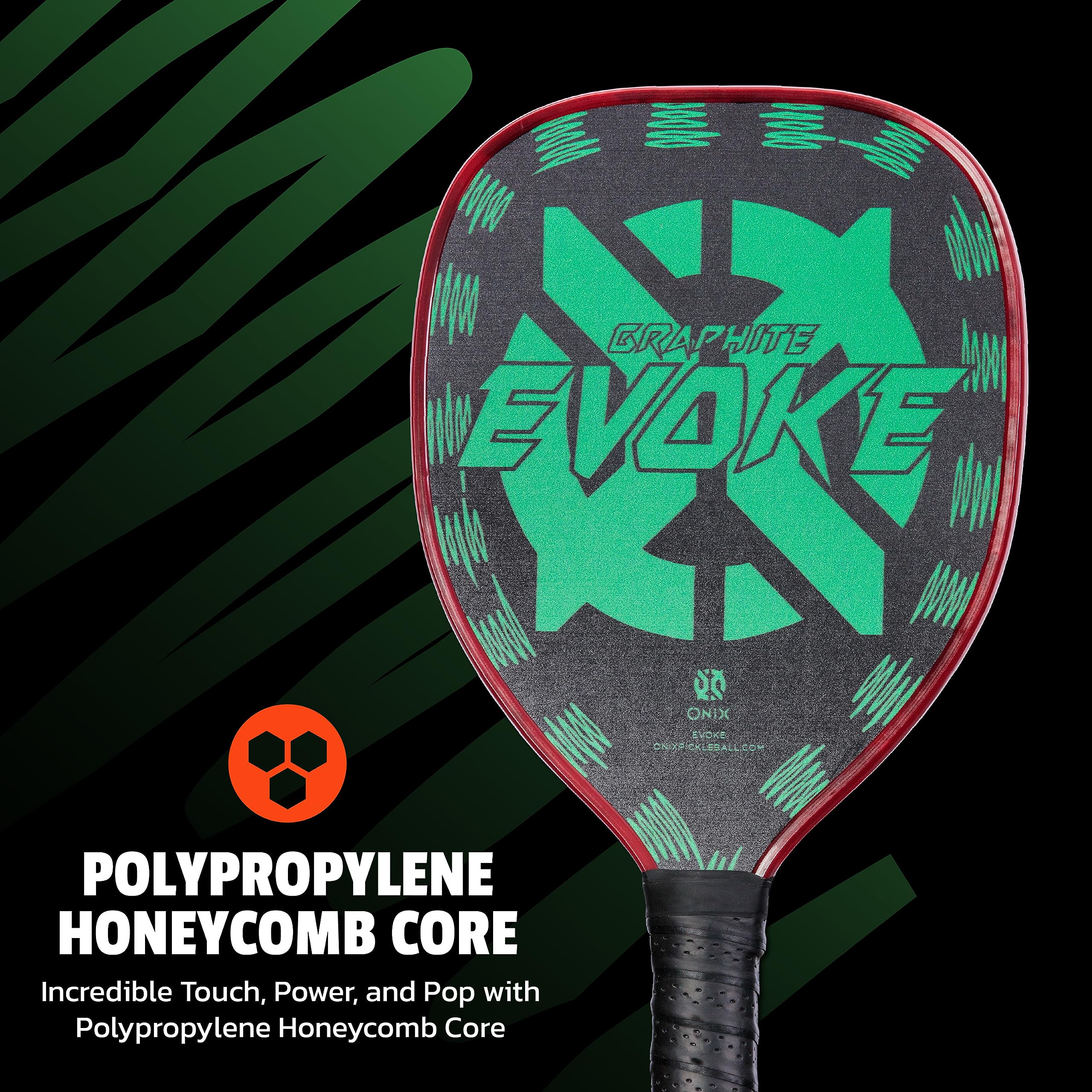 Onix Evoke XL Pickleball Paddles - Tear Drop, React, Inferno, Voyager, Summit