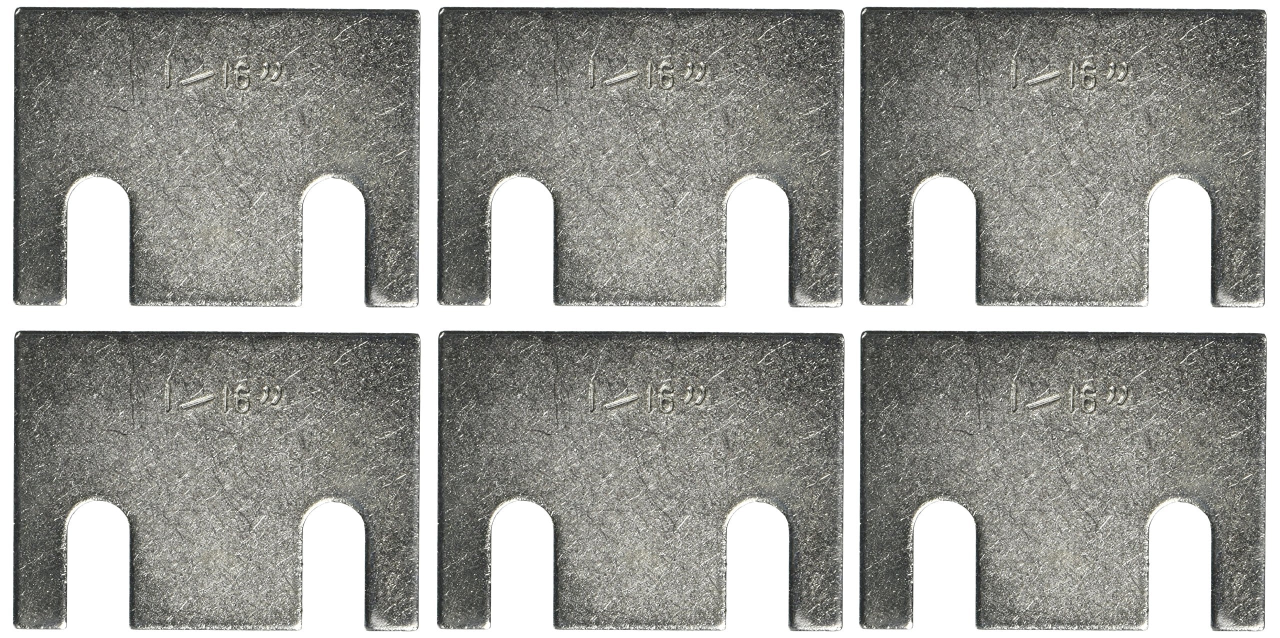 47241 Specialty Products Company 1/16" Caster Shim for Jeep, (Pack of 6)