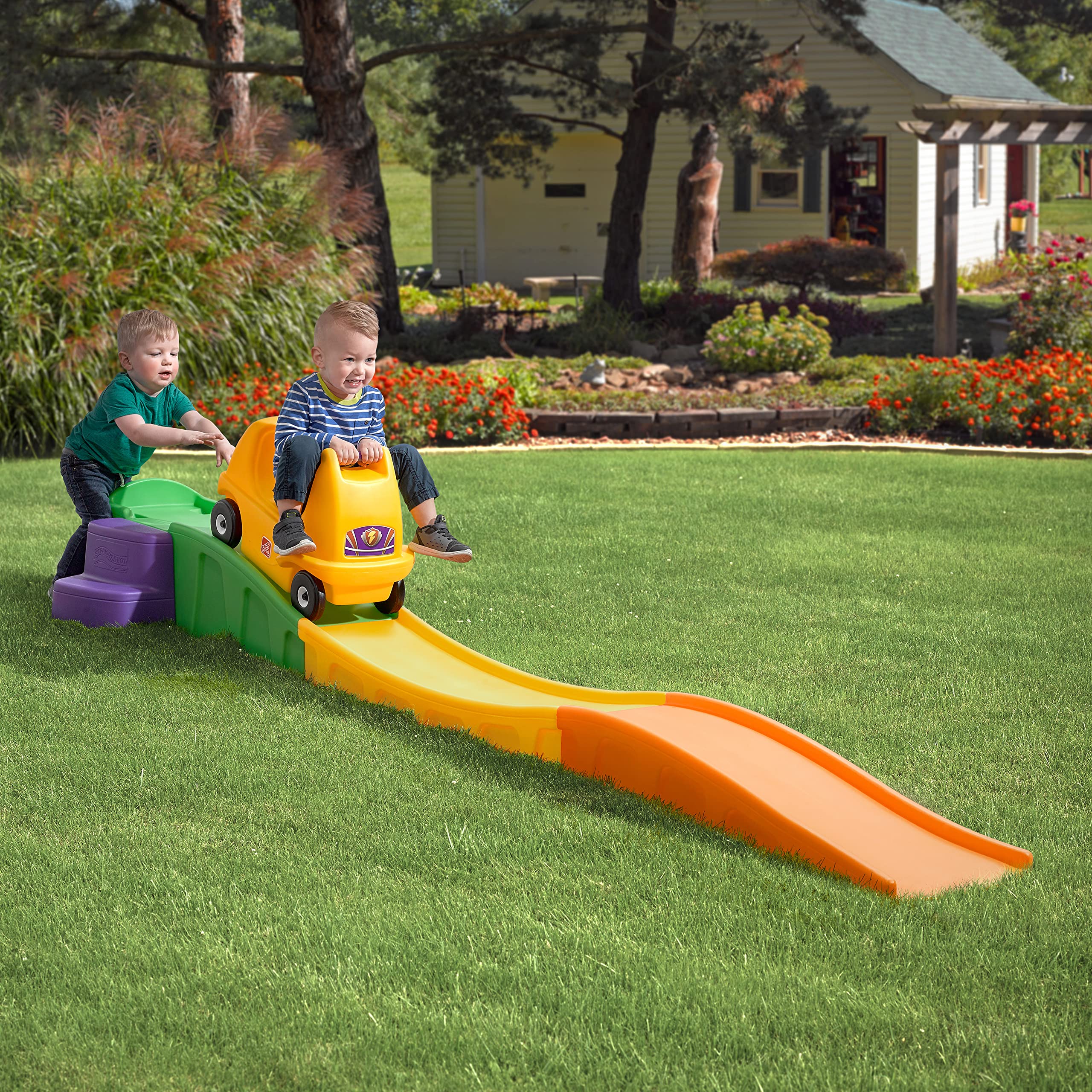 Step2 Roller Coaster Up & Down Ride On, Multicolor (711400)