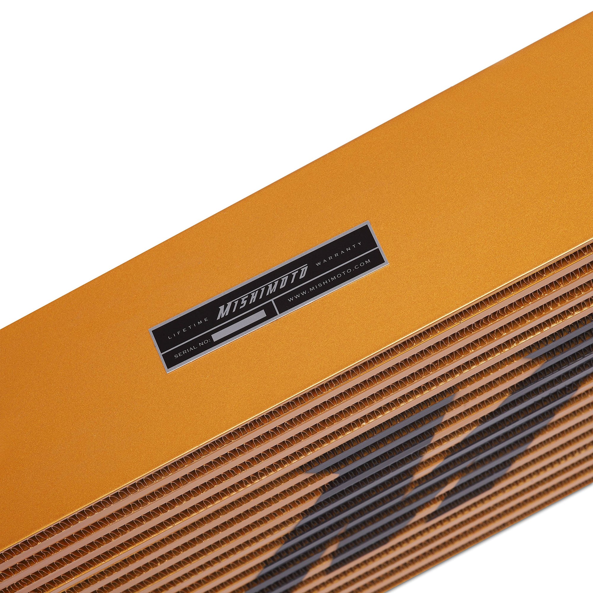 Universal Mishimoto R-Line Intercooler, Gold