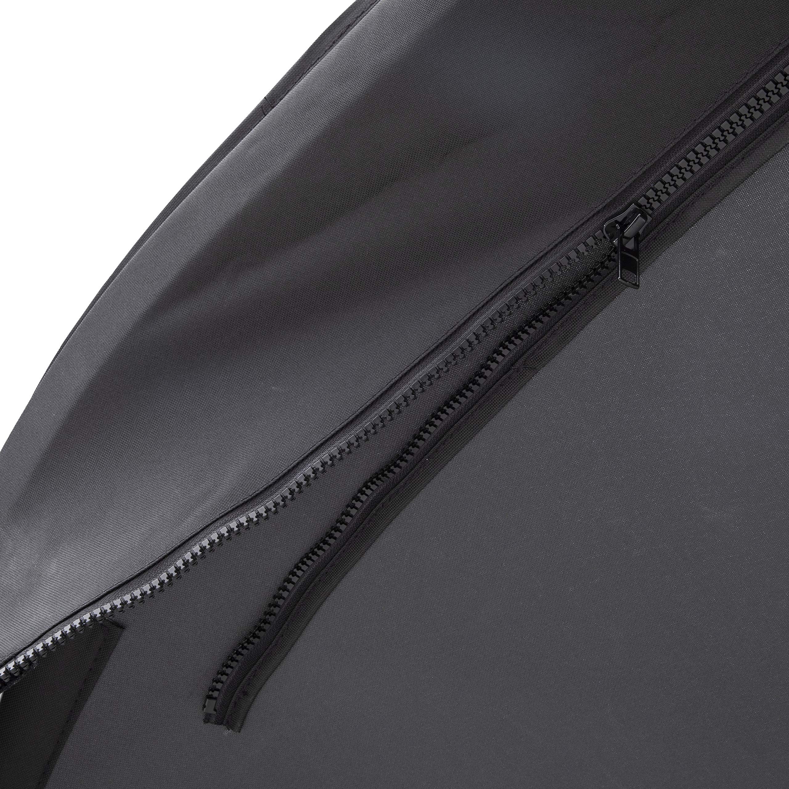 Power Bimini SureShade Replacement Canvas with Zippered Pockets | Black Fabric