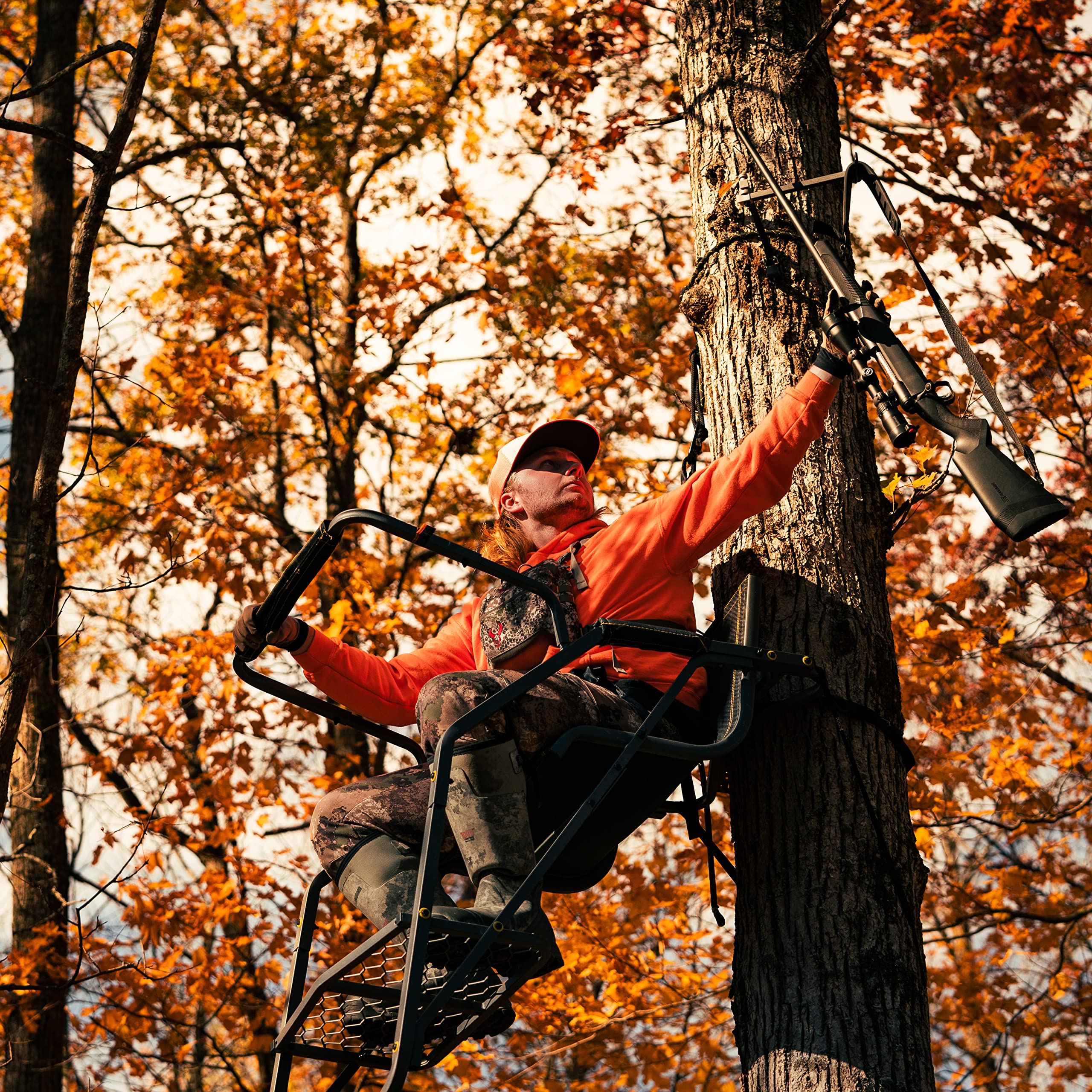 Bow Hanger Rivers Edge®, Hunting Gear Hang, Locking Cam, Extends 24", Compact, Supports Up to 15 lb., RE792