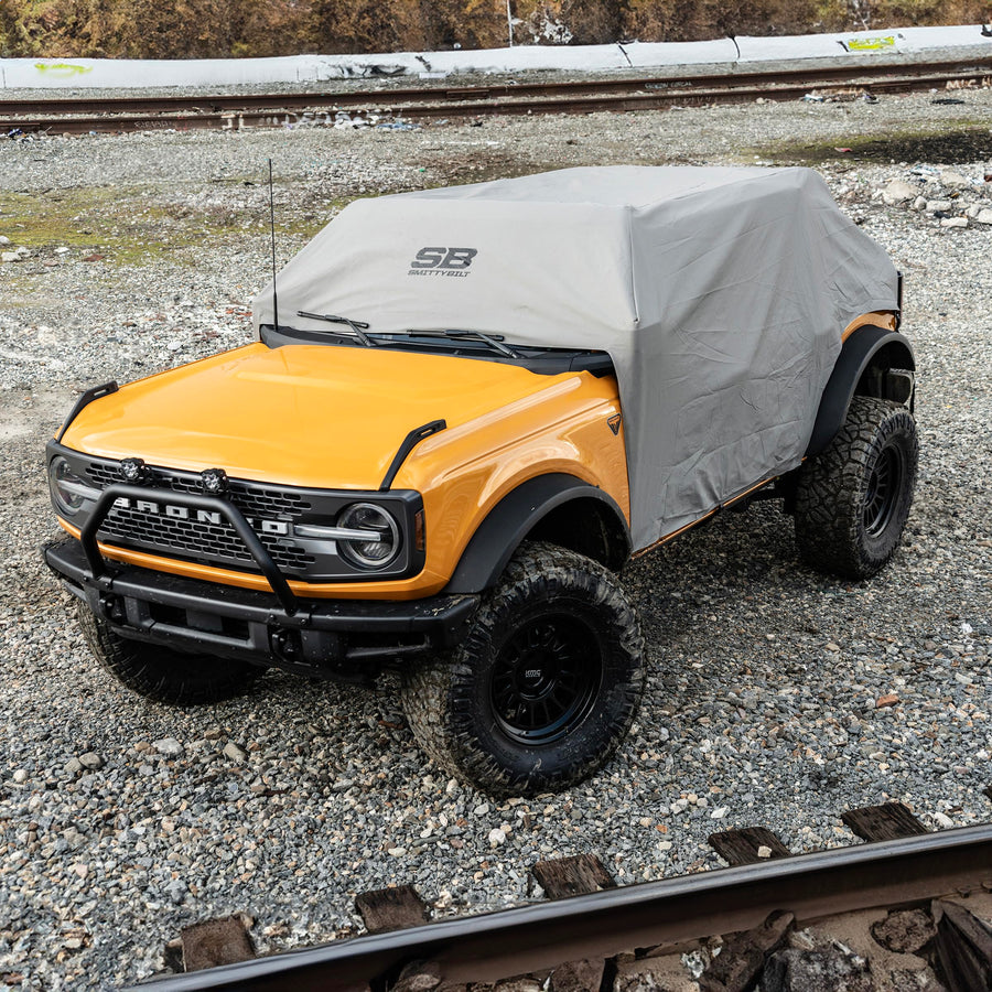 BRONCO SmittyBilt 4D WATER RESIST COVER W DOOR FLAP - SB2081