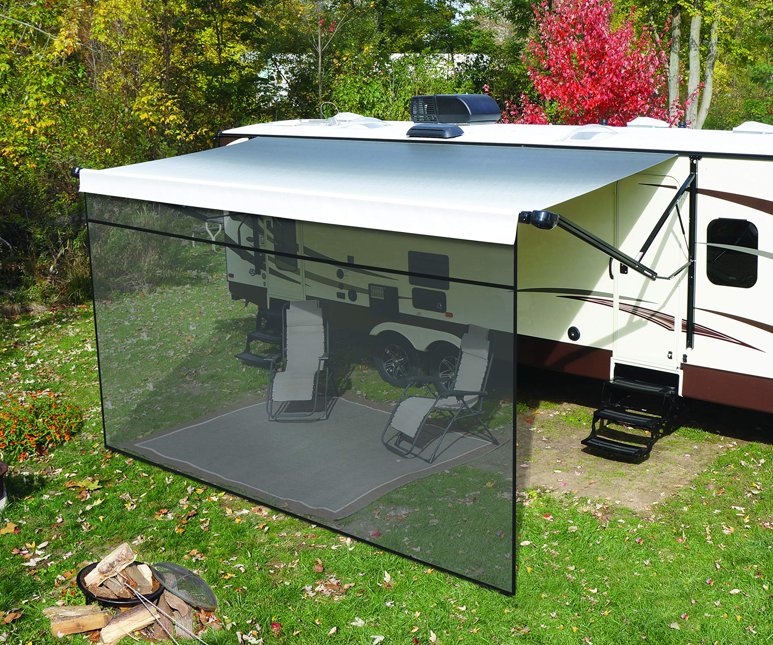 Front Panel Super Shade for 5th Wheel, Travel Trailer and Motorhome RV Awnings