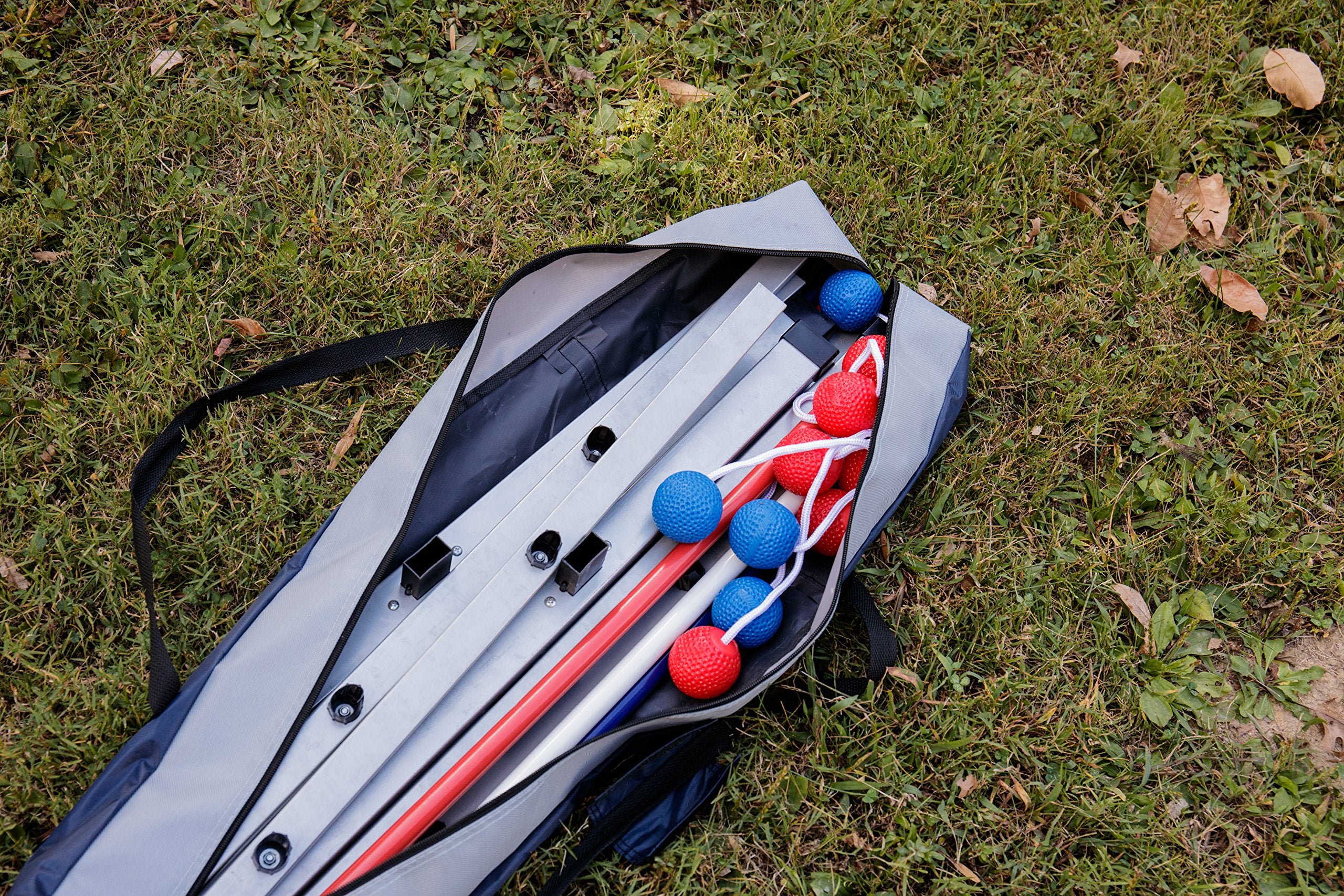 Triumph Sports Press Fit Triumph Ladderball Set - Includes 6 Soft Bolas and Carry Case