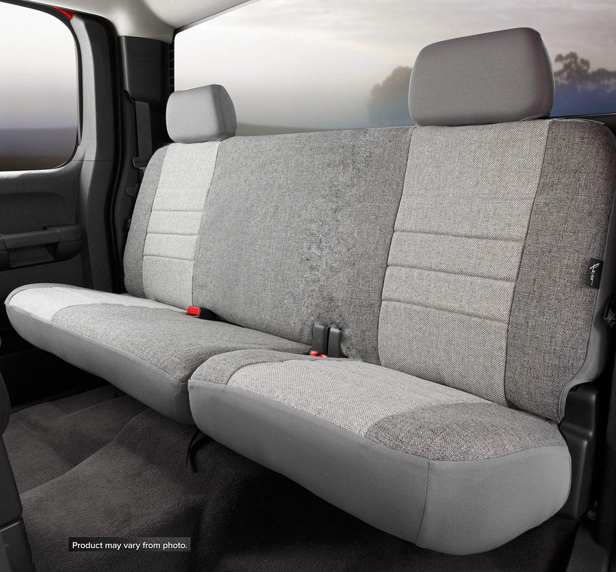 Custom Fit Fia OE32-14 GRAY Rear Seat Cover Split Cushion 40/60 - Tweed, (Gray)