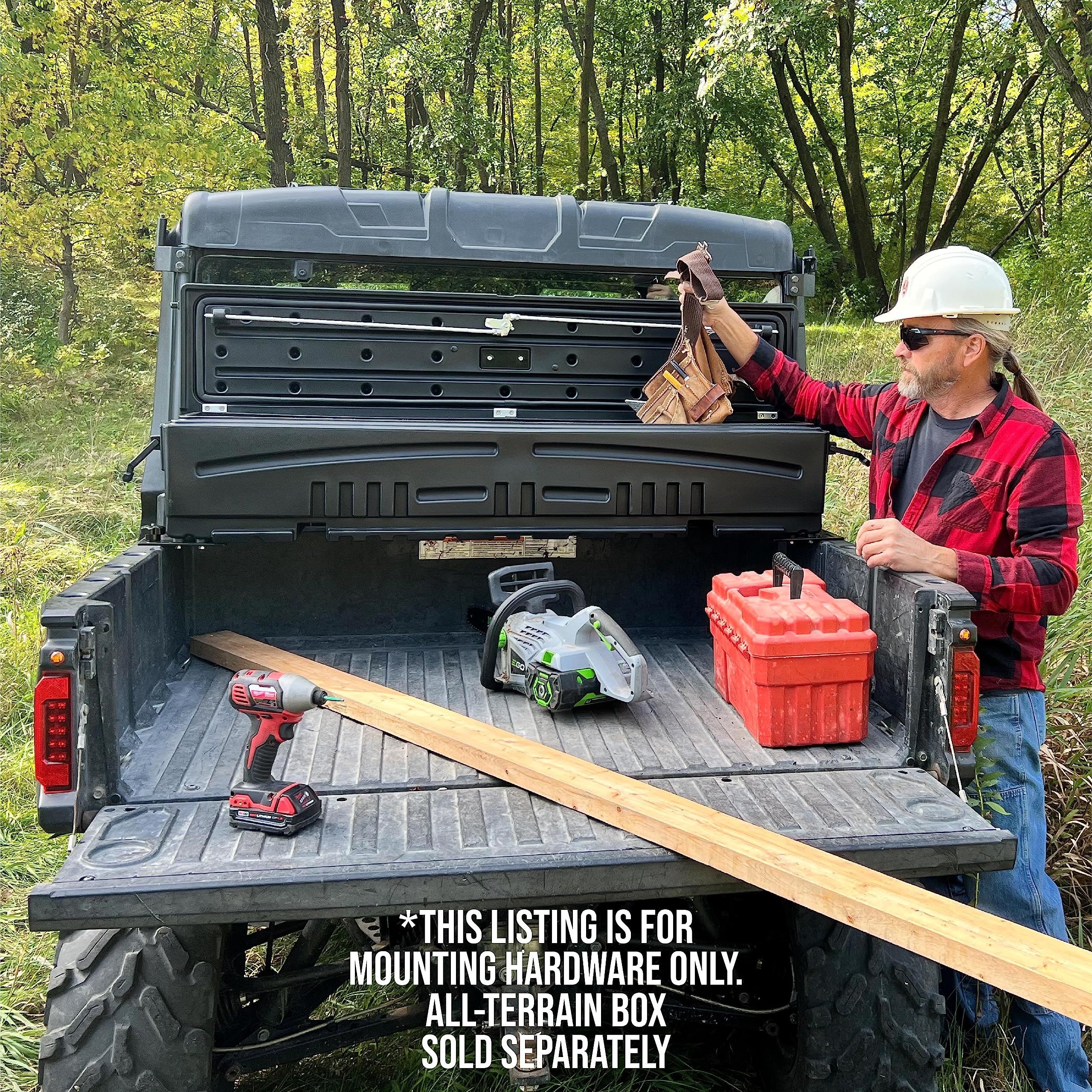 All Terrain DU-HA Storage Case Mounting Kit for Kubota RTV 520 | Mounting Kit Only, Storage Box Sold Separately | Mounts All-Terrain ATV UTV Storage Case | 70824