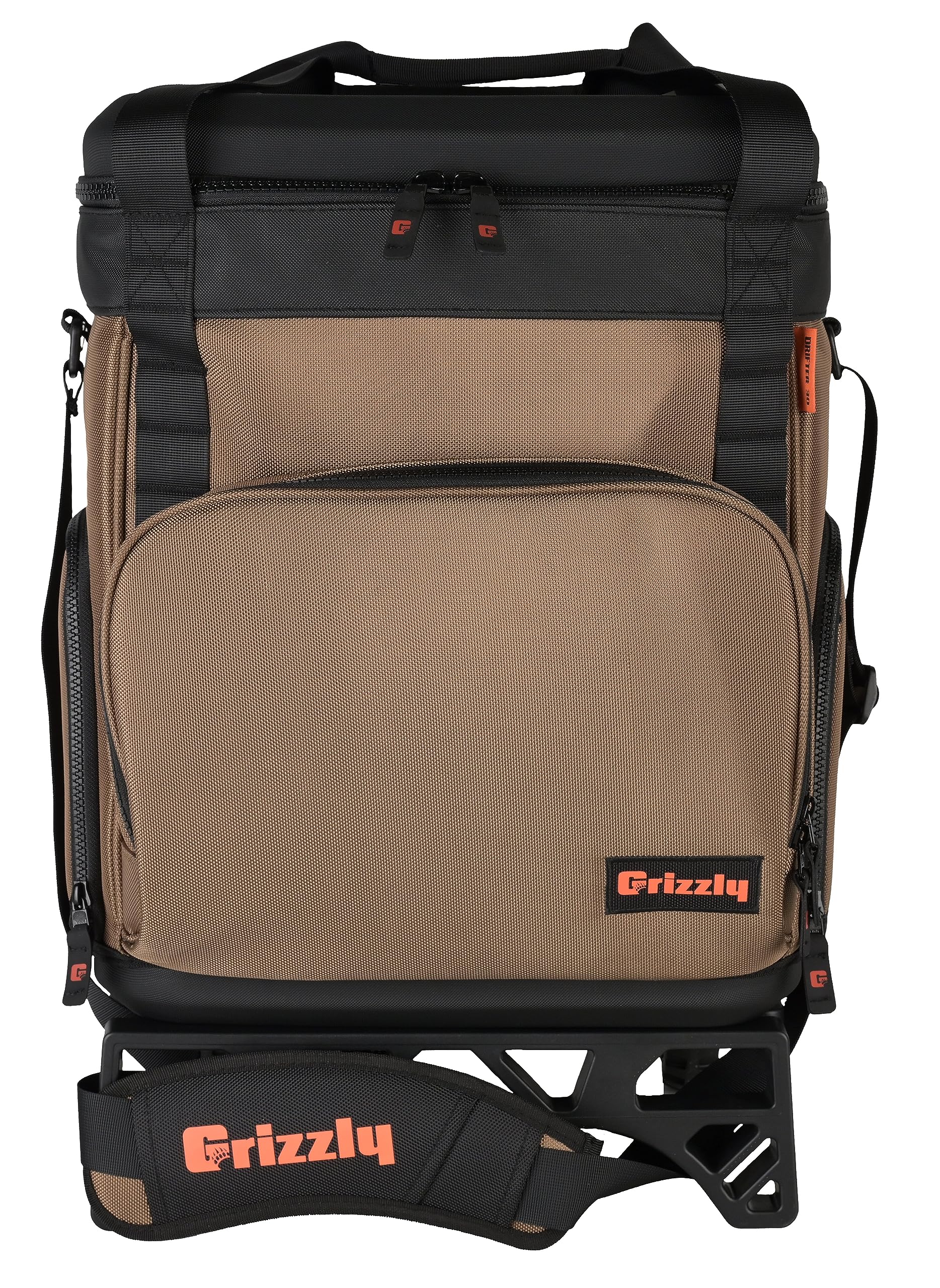 30qt Grizzly FlipTop Cooler with EVA Lid - Tan