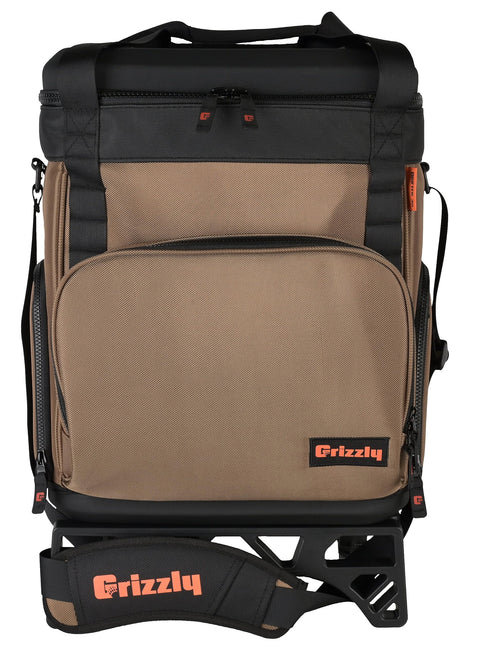 30qt Grizzly FlipTop Cooler with EVA Lid - Tan