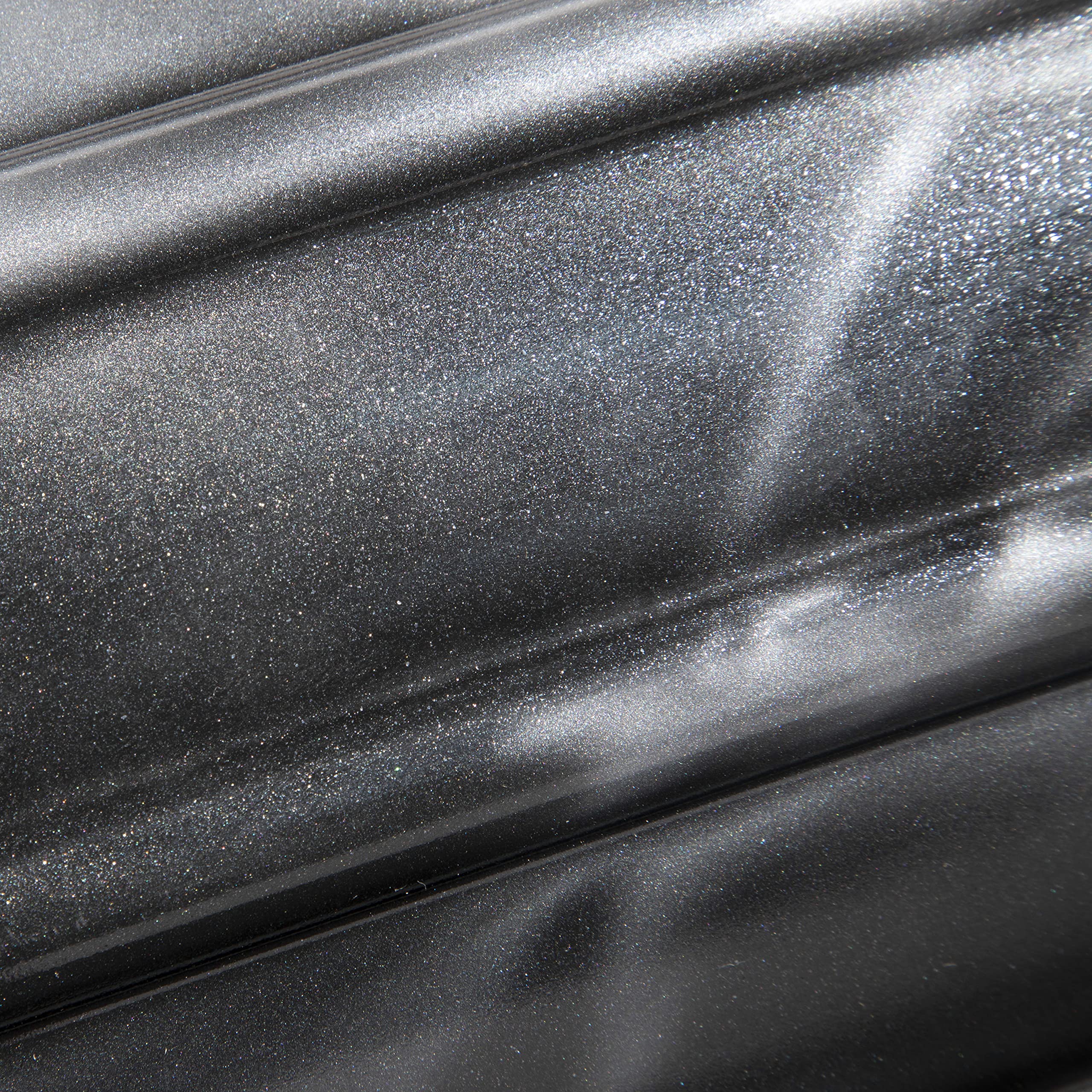 Taylor Made Super Gard Inflatable Boat Fender Vinyl 8.5" x 26", Double-Molded Ends, Fits 5/8" Lines, for Boats 15-35', Ribbed Design, Rubber Football Needle Inflation, Black Swirl - 2020122340