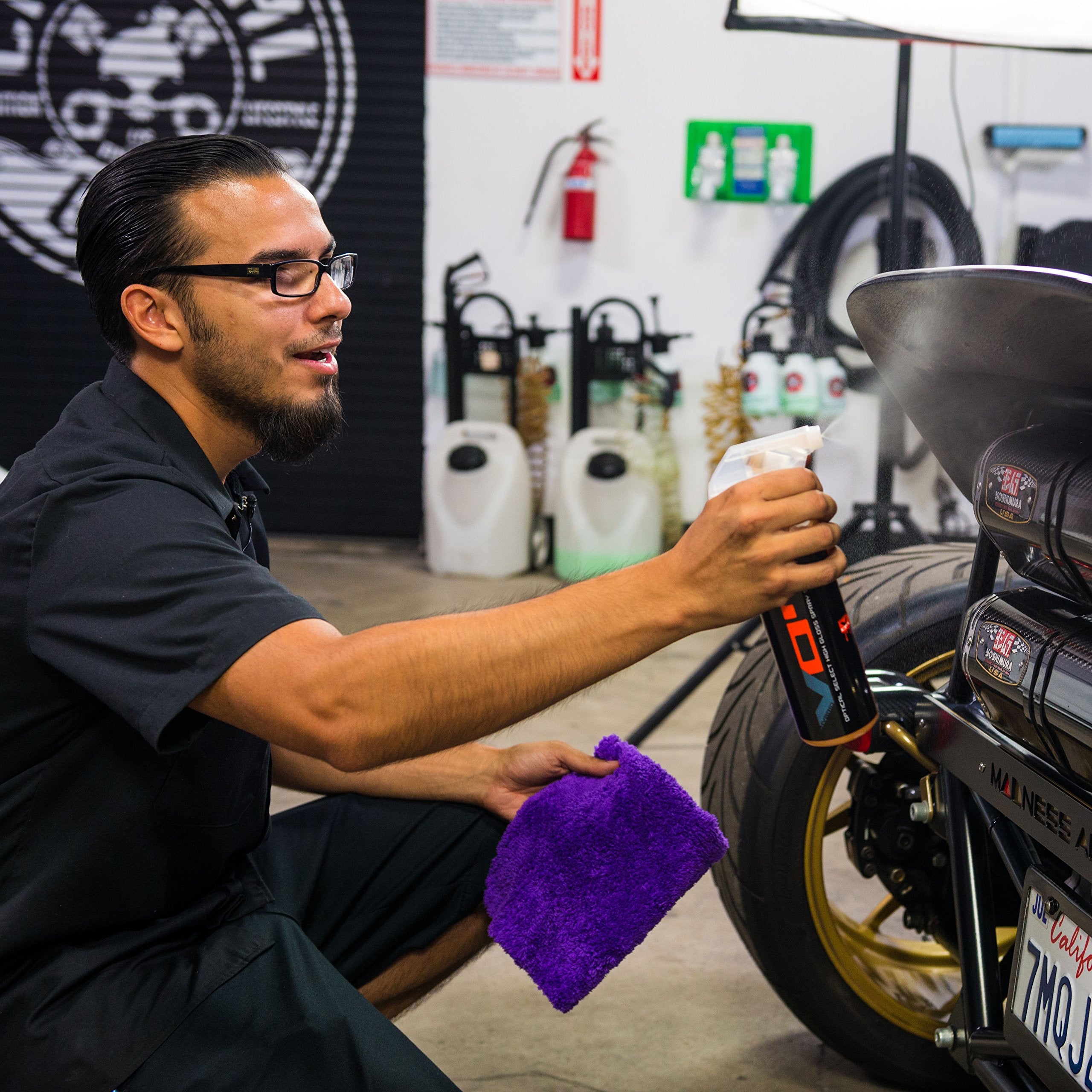Chemical Guys Hybrid V7 WAC_808_16 Optical Select High Gloss Spray Sealant & Quick Detailer (Safe for All Finishes Including Ceramic Coatings), 16 fl oz, Orange Scent