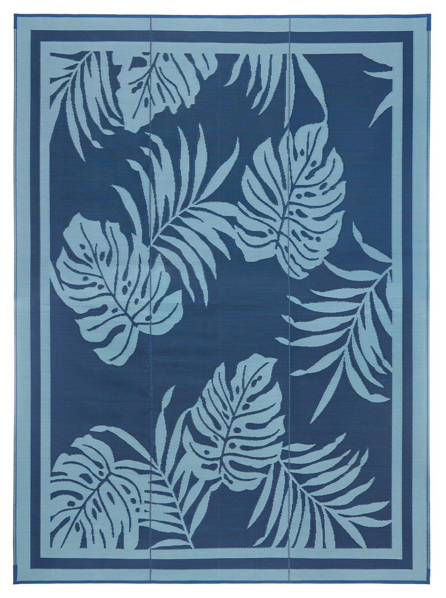 Deluxe Faulkner 48896 Multi-Purpose Paradise Mat, 9' x 12', Blue