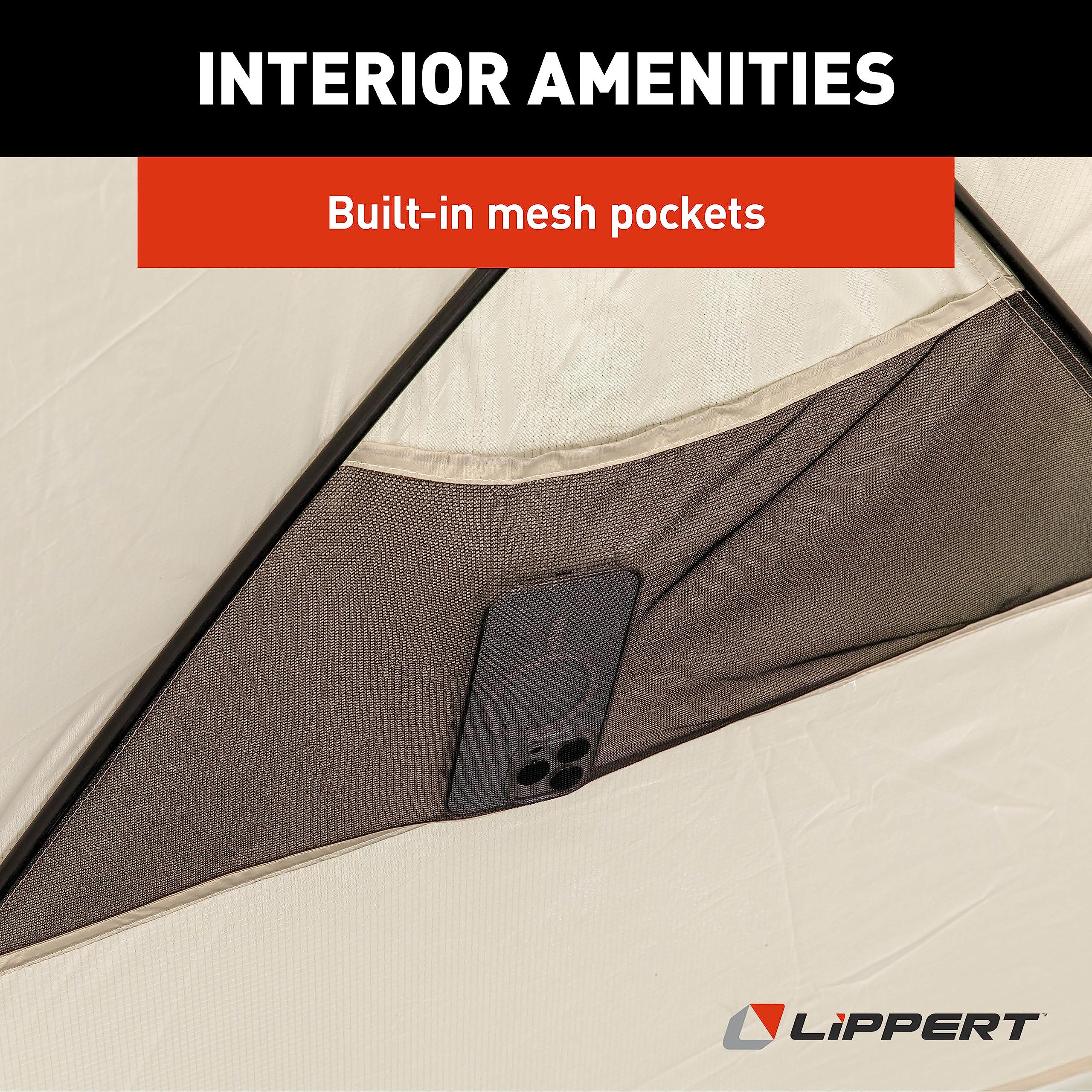 Lippert Popup Sun Shelter for Camping, Beach Trips and Outdoor Concerts - Hideout Picnic