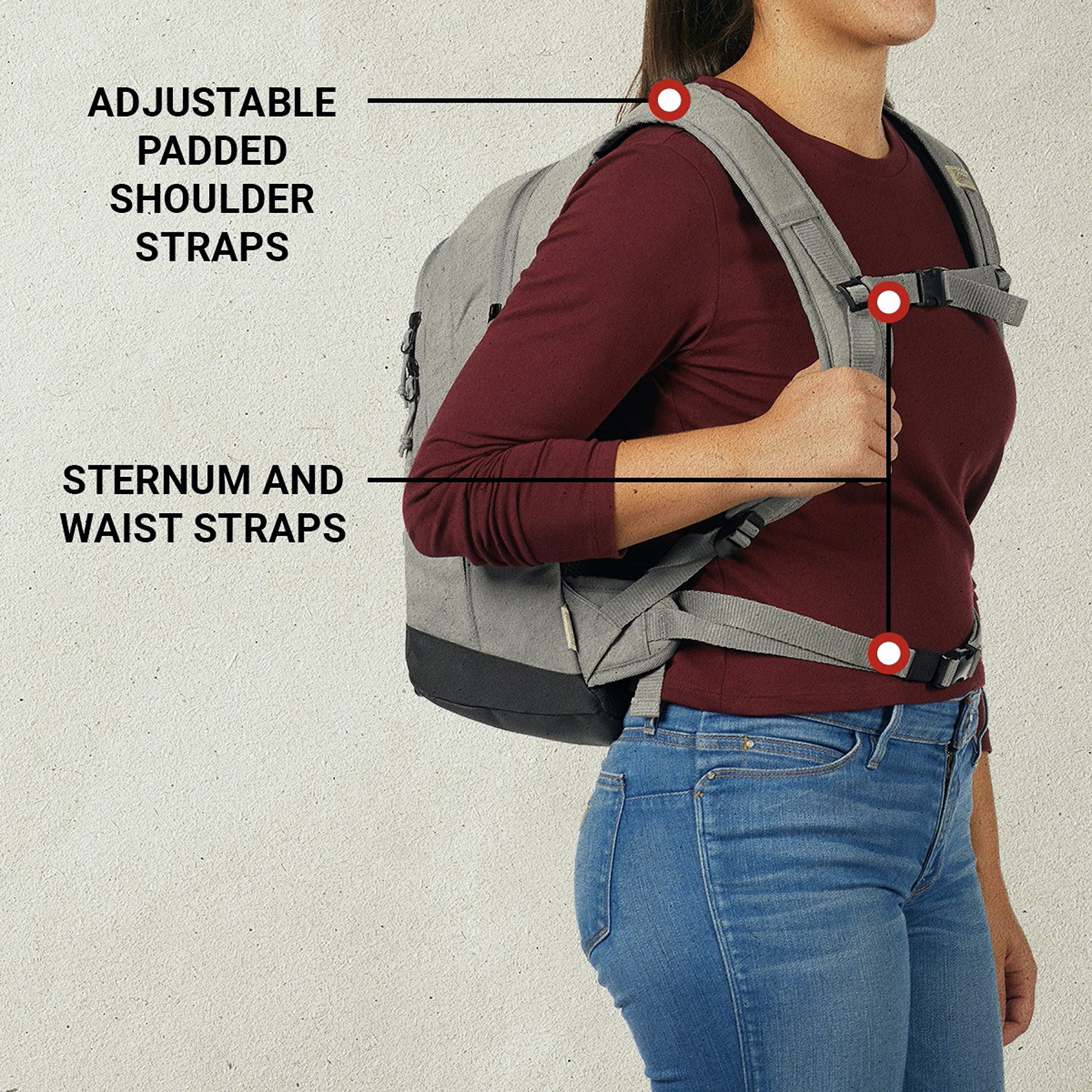 Backroads Coleman 30-Can Soft Cooler Backpack, Leak-Proof Portable Insulated Backpack Cooler, Keeps Contents Cold up to 24Hrs, Built-in Bottle Opener
