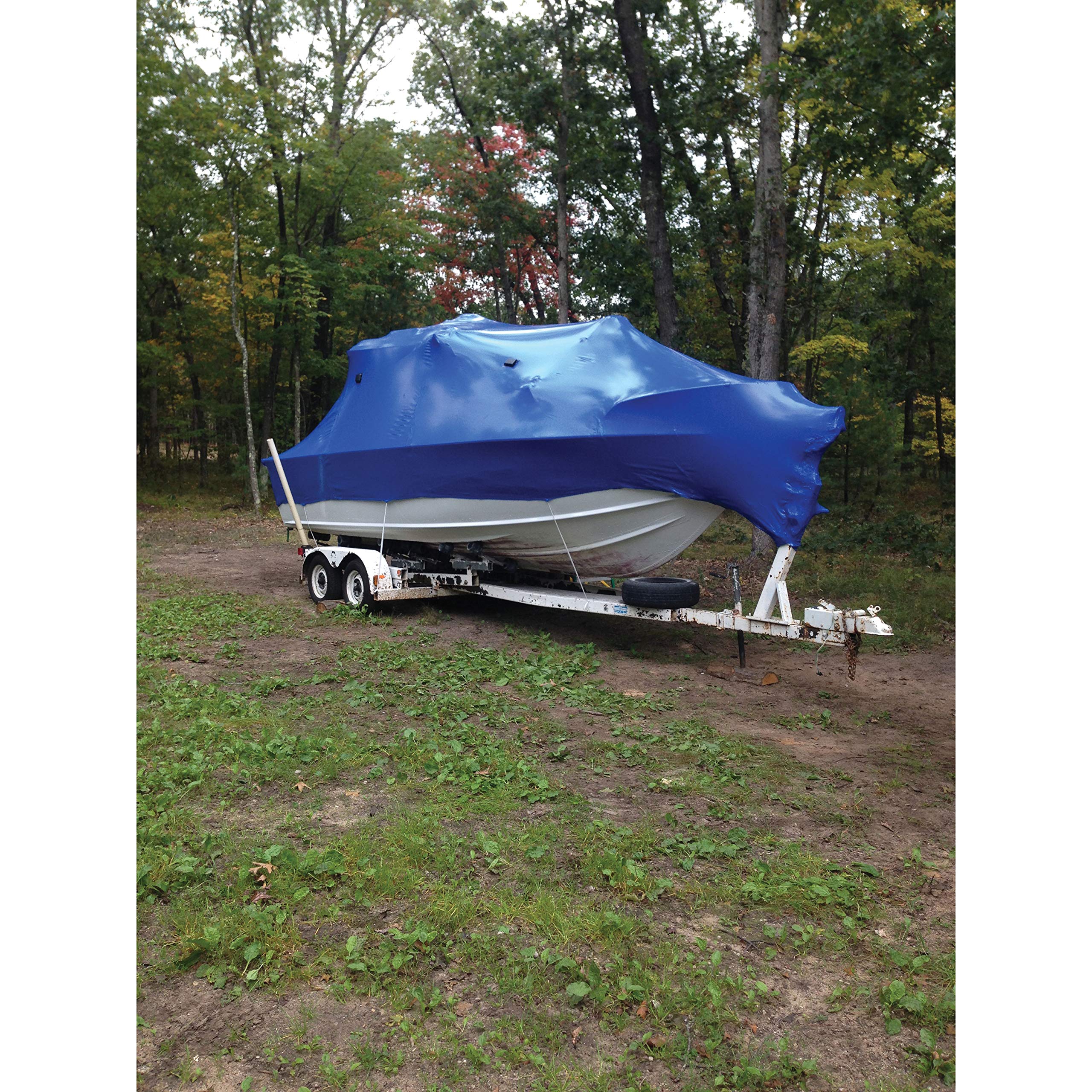 4' X 128' Dr. Shrink DS-147128B Blue 7mil Shrink Film