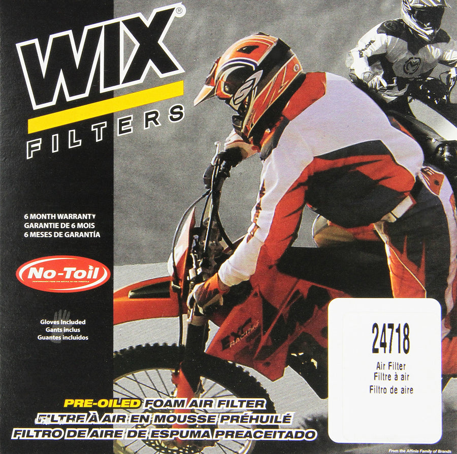 24718 WIX Filters Air Filter No-Toil, Pack of 1