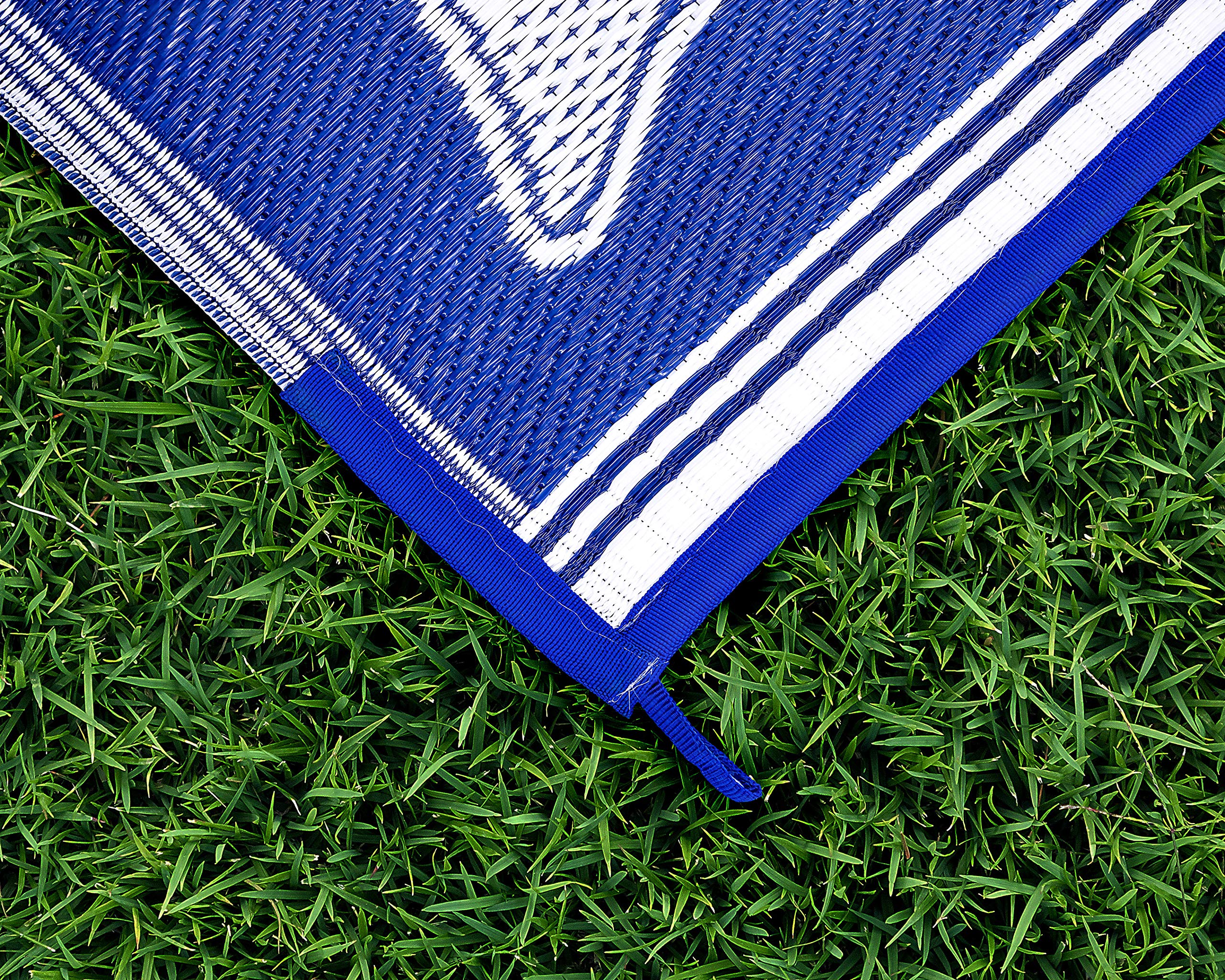 Oriental Camco 42851 Awning Leisure Mat-Blue 9' X 12'