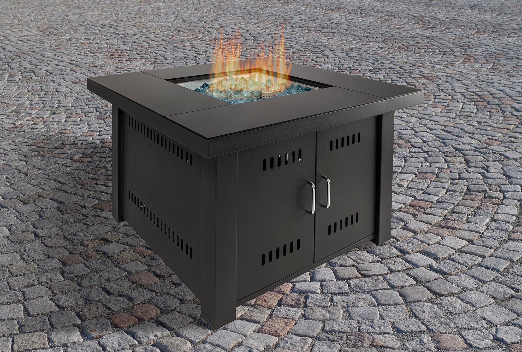 Sheridan Gas Fire Pit Table Pleasant Hearth OFG444T Propane