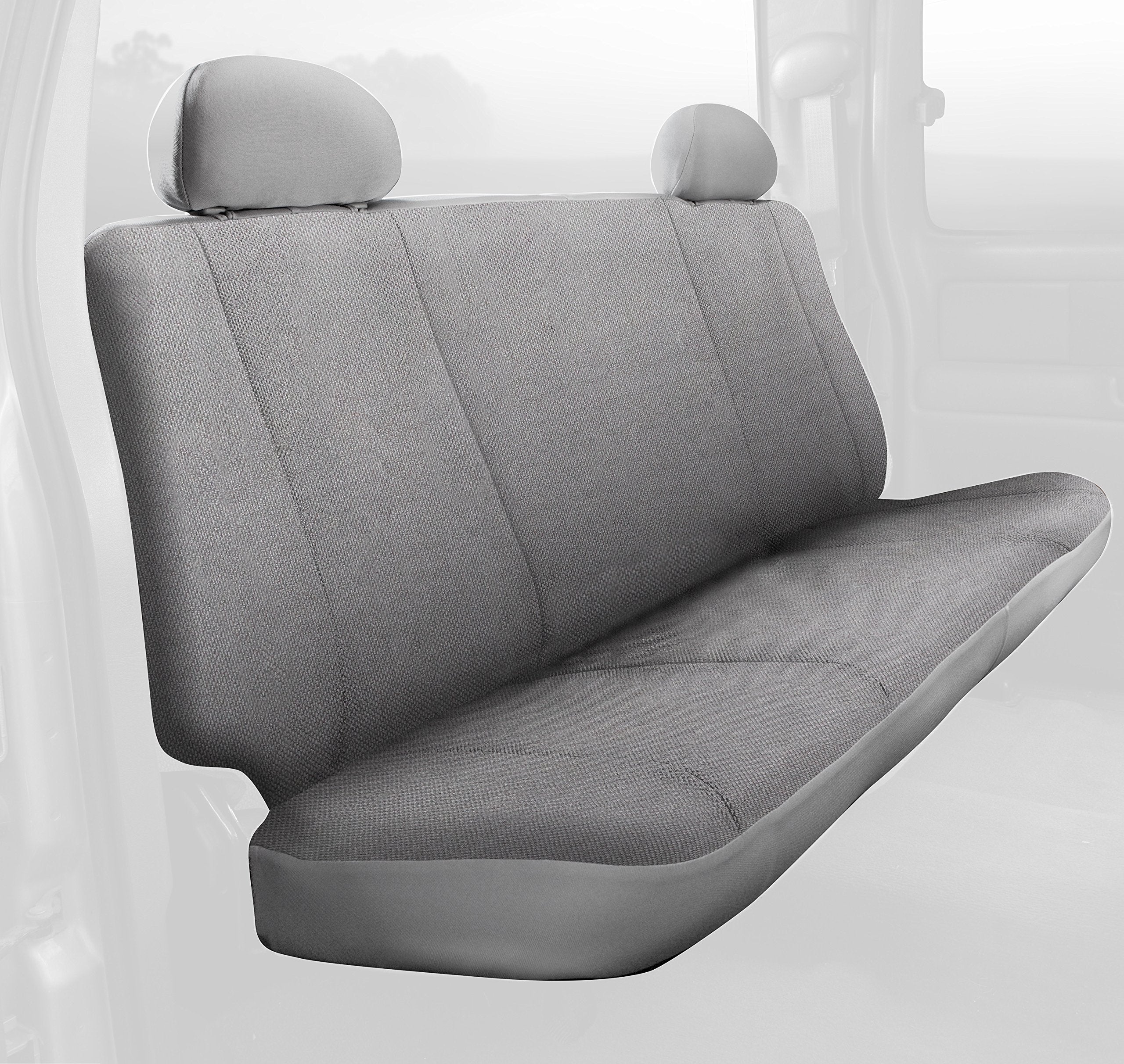 Fia Solid Gray TRS40 Wrangler TRS42-72 Solid Seat Cover (Rear Bench Seat/Saddle Blanket)