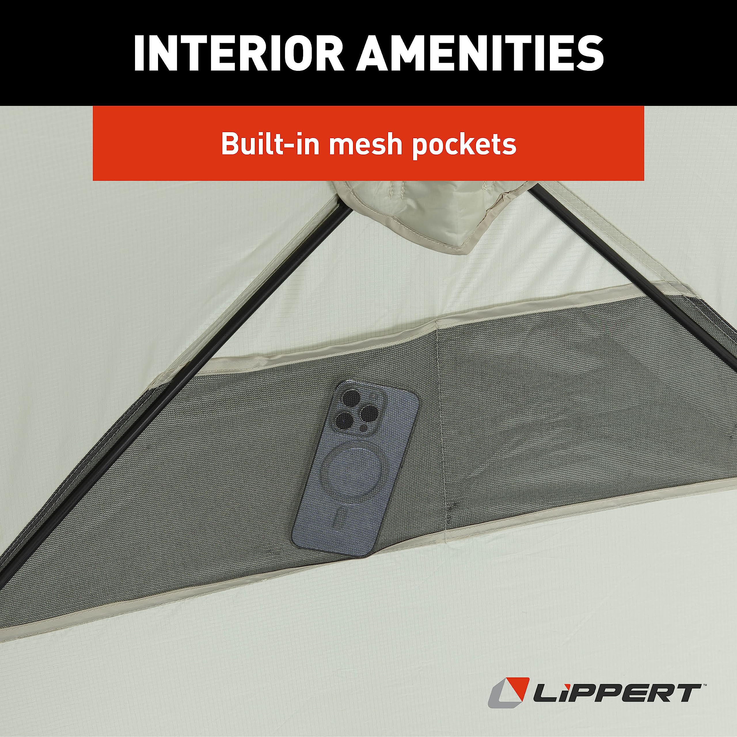 Picnic Lippert Popup Sun Shelter for Camping, Beach Trips and Outdoor Concerts - Cabin