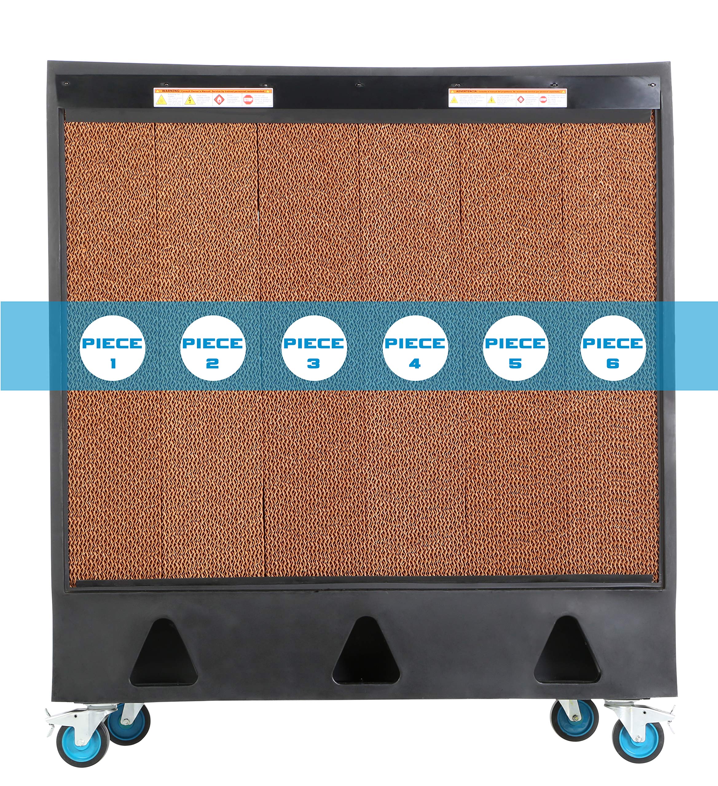 Kuul Replacement Media Set Portacool PARKULH36000 for PACHR3601A1 Hurricane 360 Portable Evaporative Coolers