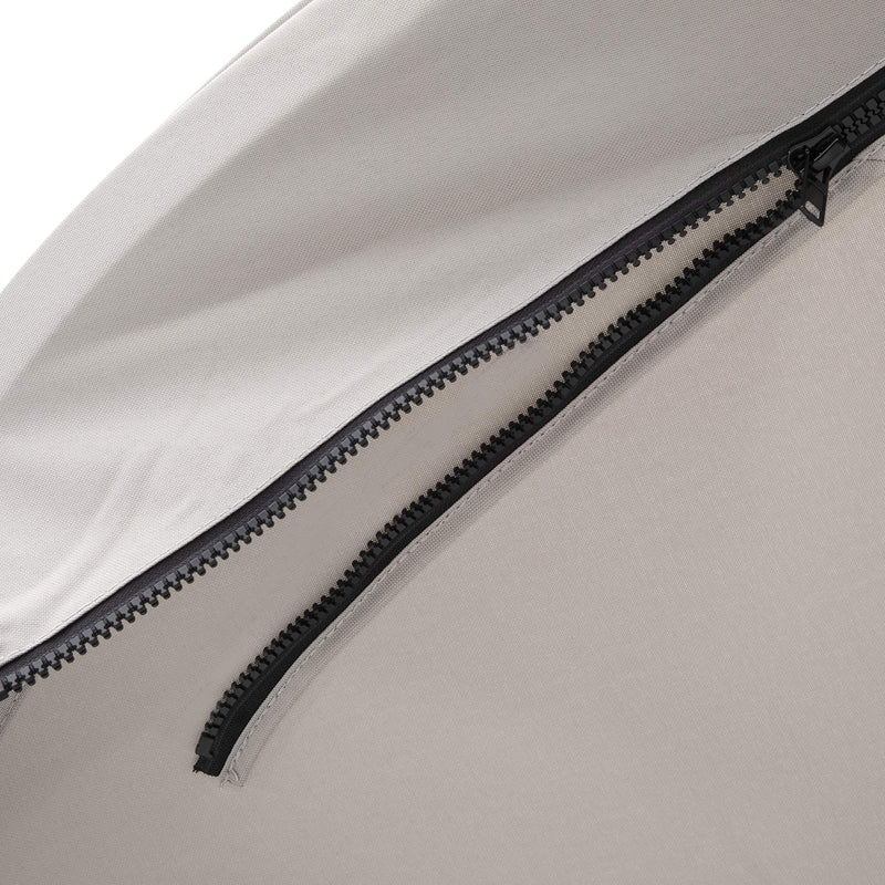 Power Bimini Replacement SureShade Canvas with Zippered Pockets | Gray Fabric