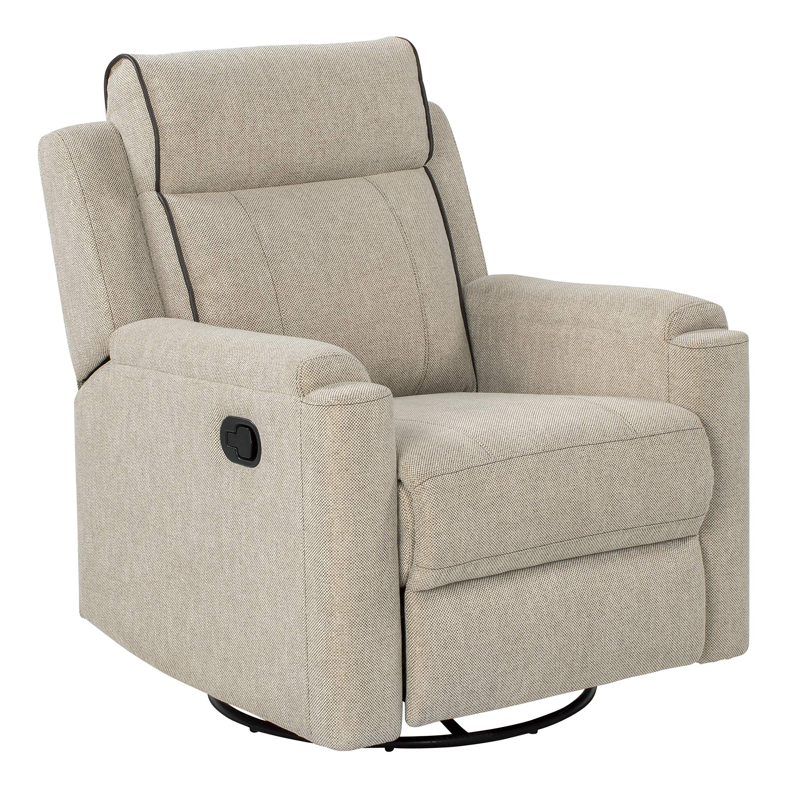 RV Swivel Glide Recliner - Thomas Payne® Norlina – Luxurious, Comfortable RV Recliner – Easy-to-Clean PolyHyde® Vinyl Fabric – High-Density Foam Interior for Extra Comfort – 2020129856