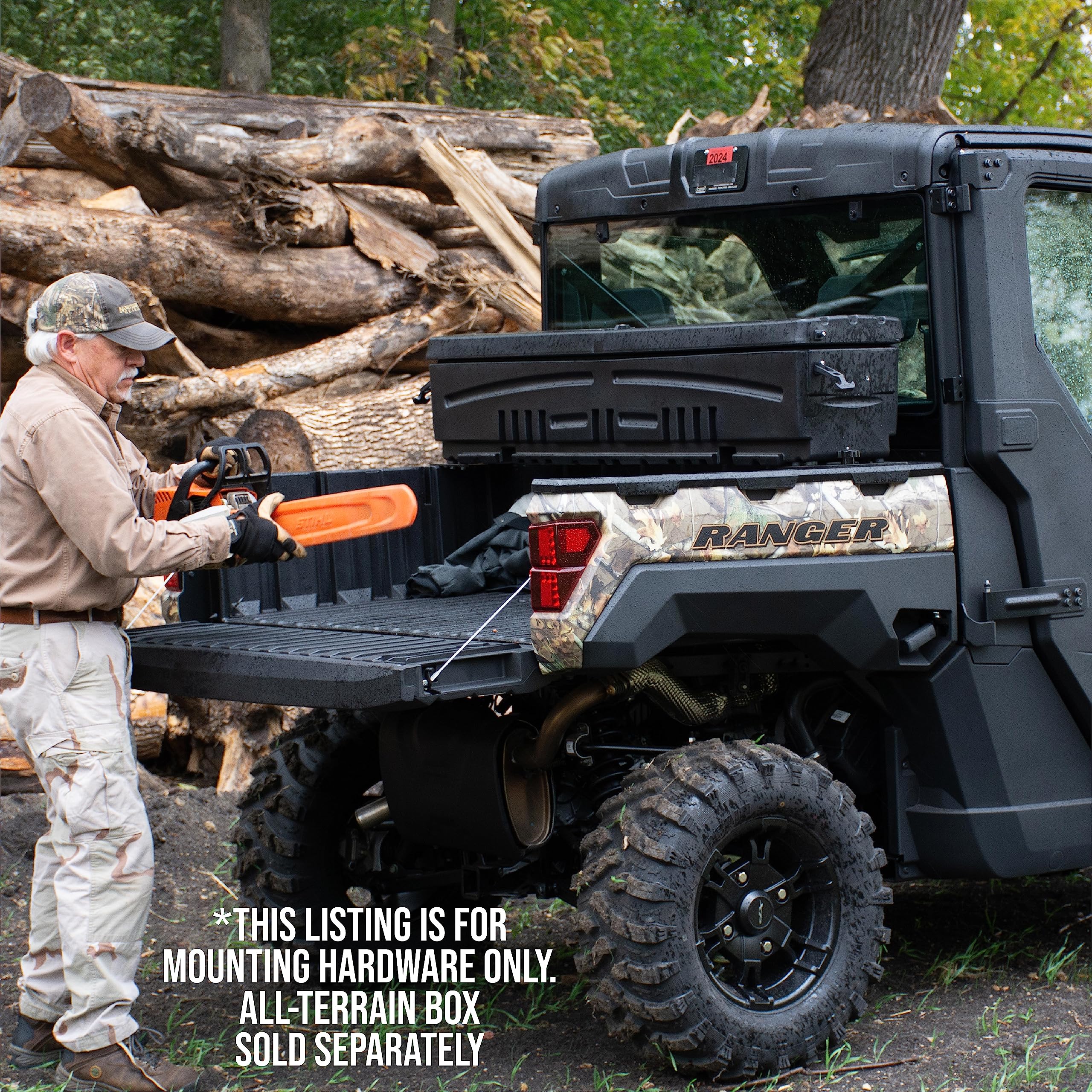 All Terrain DU-HA Storage Case Mounting Kit for Kubota RTV 900 | Mounting Kit Only, Storage Box Sold Separately | Mounts All-Terrain ATV UTV Storage Case | 70827