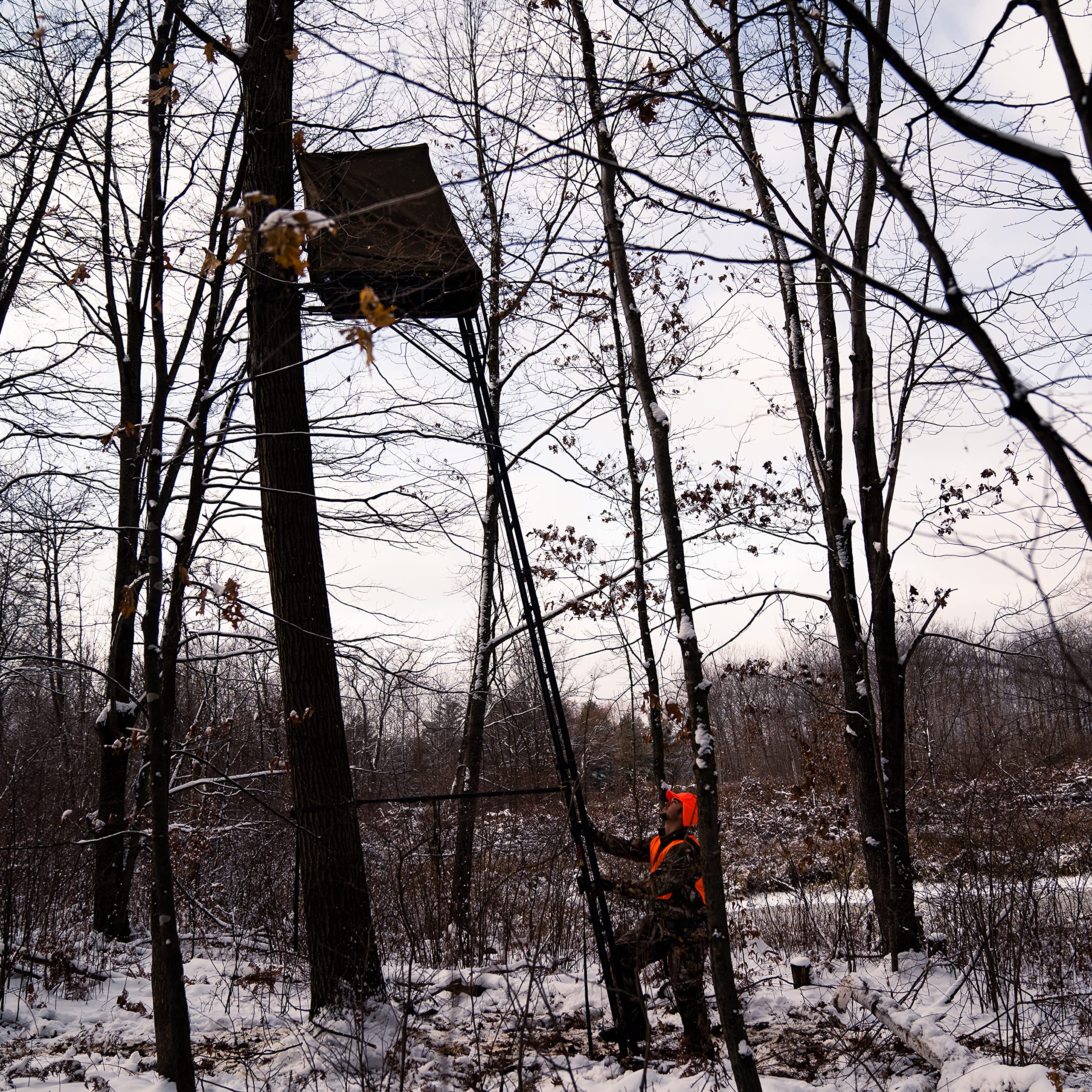 Lockdown™ 1-Man Rivers Edge® Concealment Kit, Ladder Stand Durable, Solution-Dyed, Fade Resistant, Easy Attachment, for Use with Lockdown™ Ladder Stands, LD701