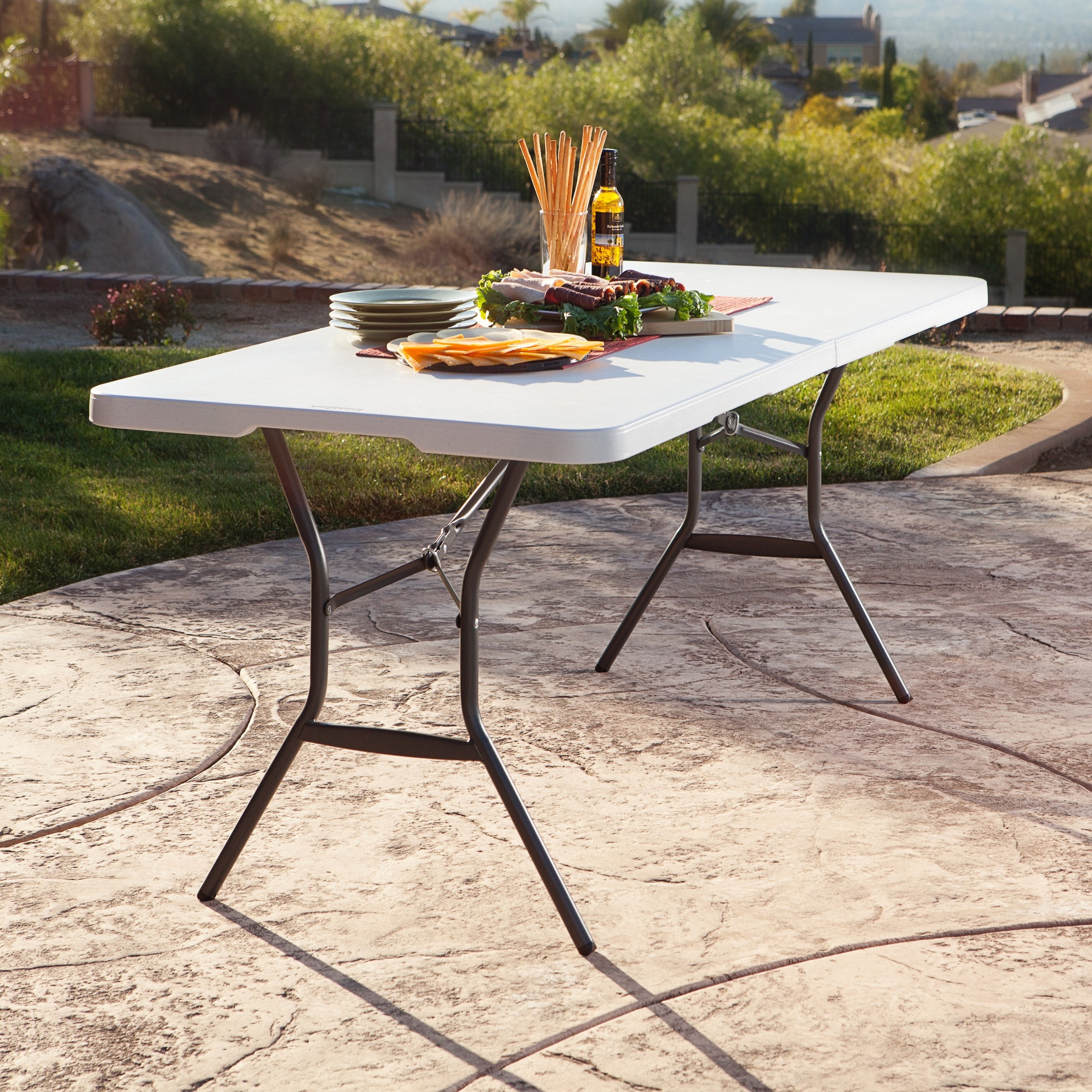 Fold-in-Half 6Ft Table