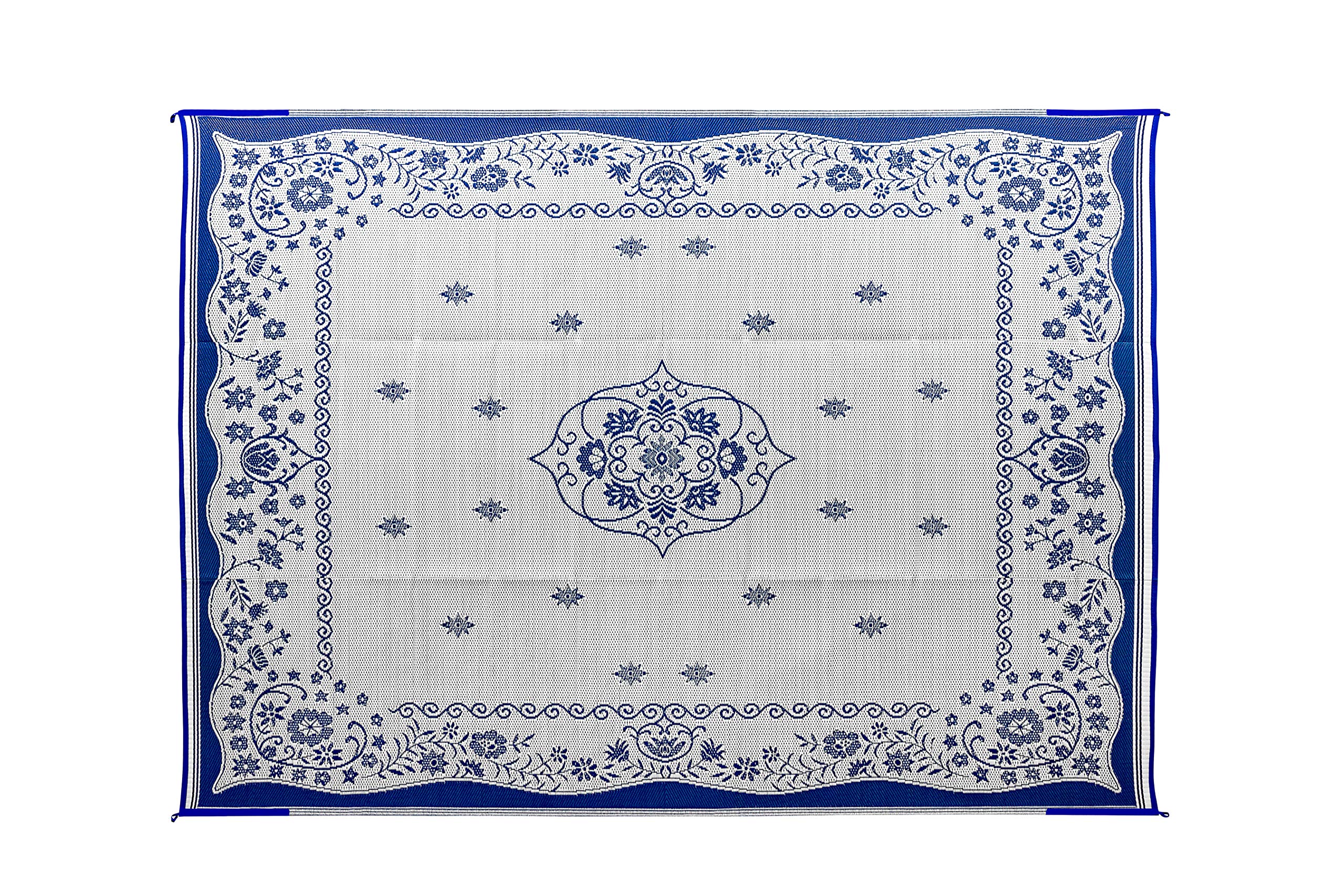 Oriental Camco 42851 Awning Leisure Mat-Blue 9' X 12'
