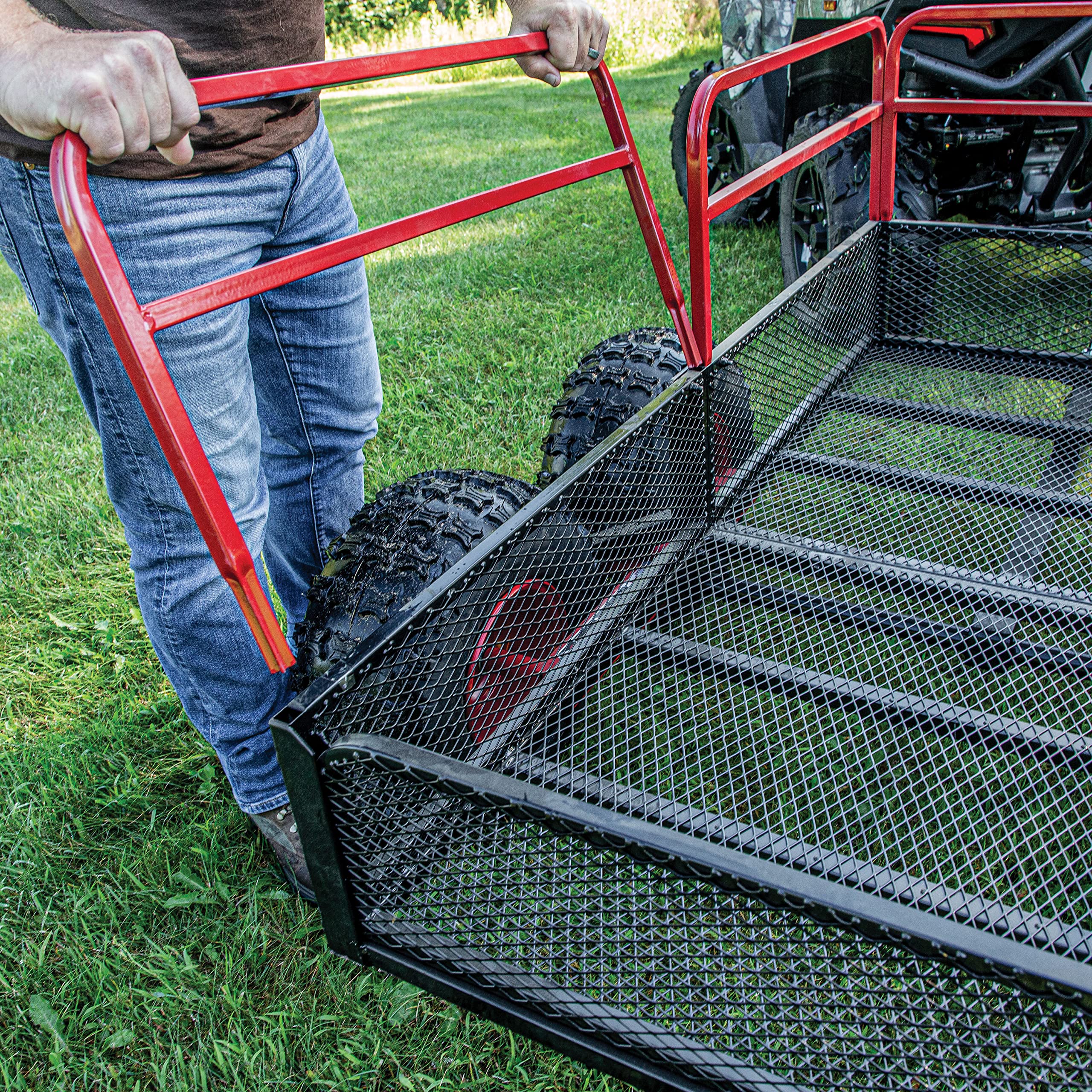 Yutrax X4 Trail Warrior Heavy Duty UTV/ATV Trailer - For Off-Road Use - 1,250 lb. Capacity, TX159