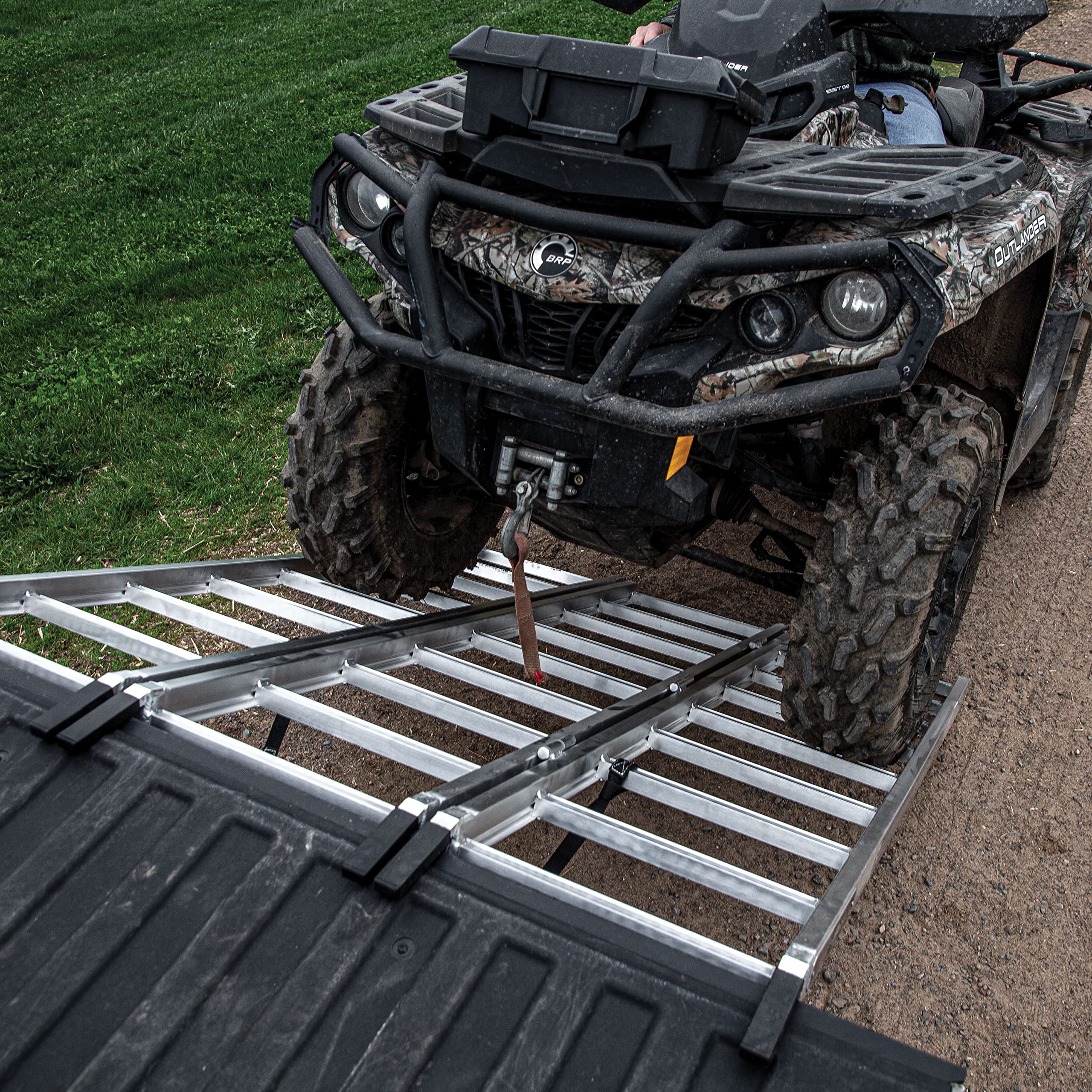 69” Tri-Fold Ramp, Yutrax, 1750 lb. Load Capacity, Capacity 1750 lb, Model# TX103