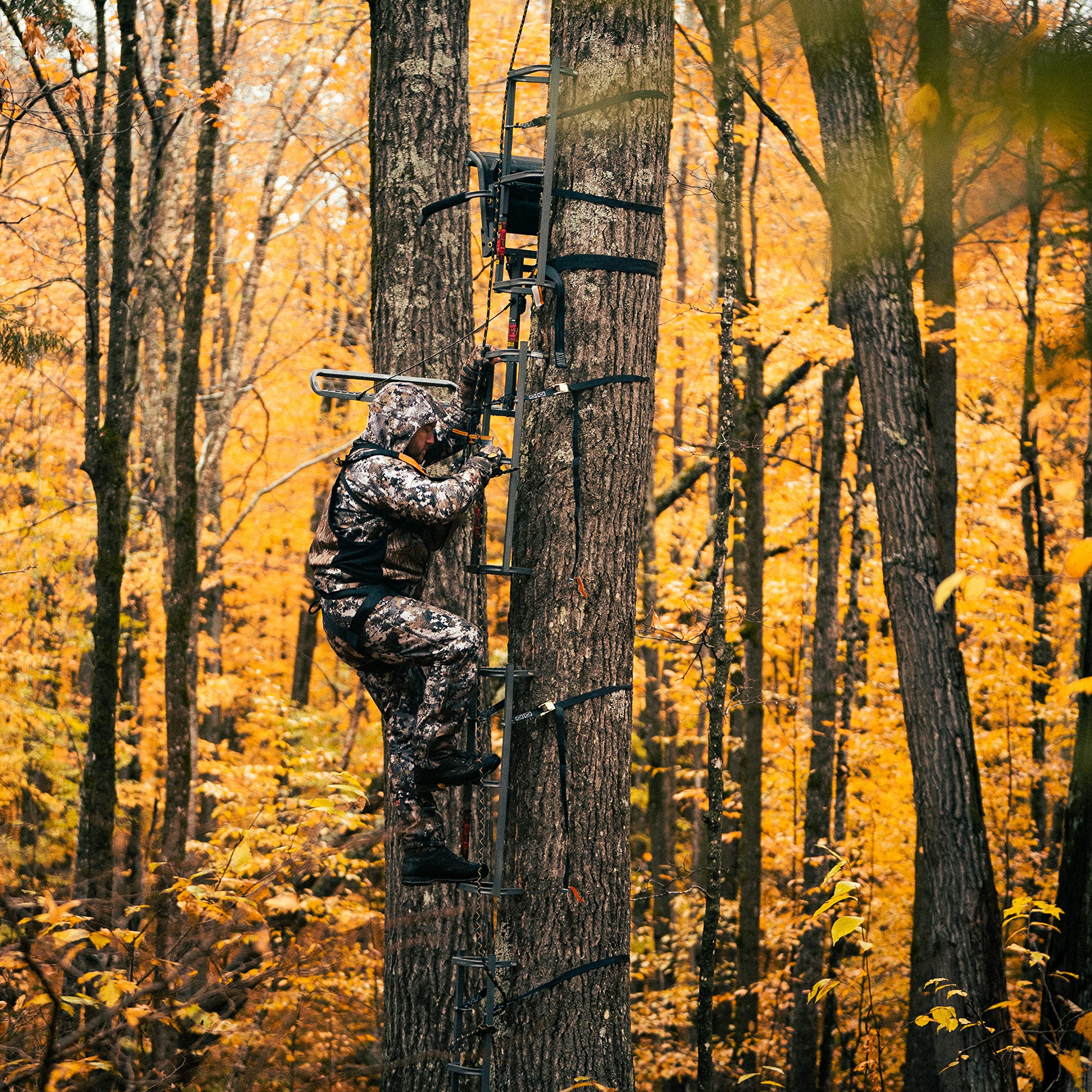 Grip Rail™ 32-Inch Climbing Aid Rivers Edge® RE727 4 Pack, Tree Stand Climbing Aid, Permanent Non-Slip Coating