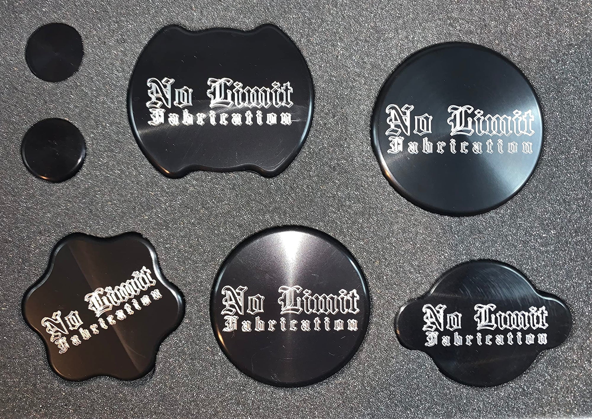 Complete Cap Set No Limit Fabrication for 2020+ Ford Power Stroke, Raw