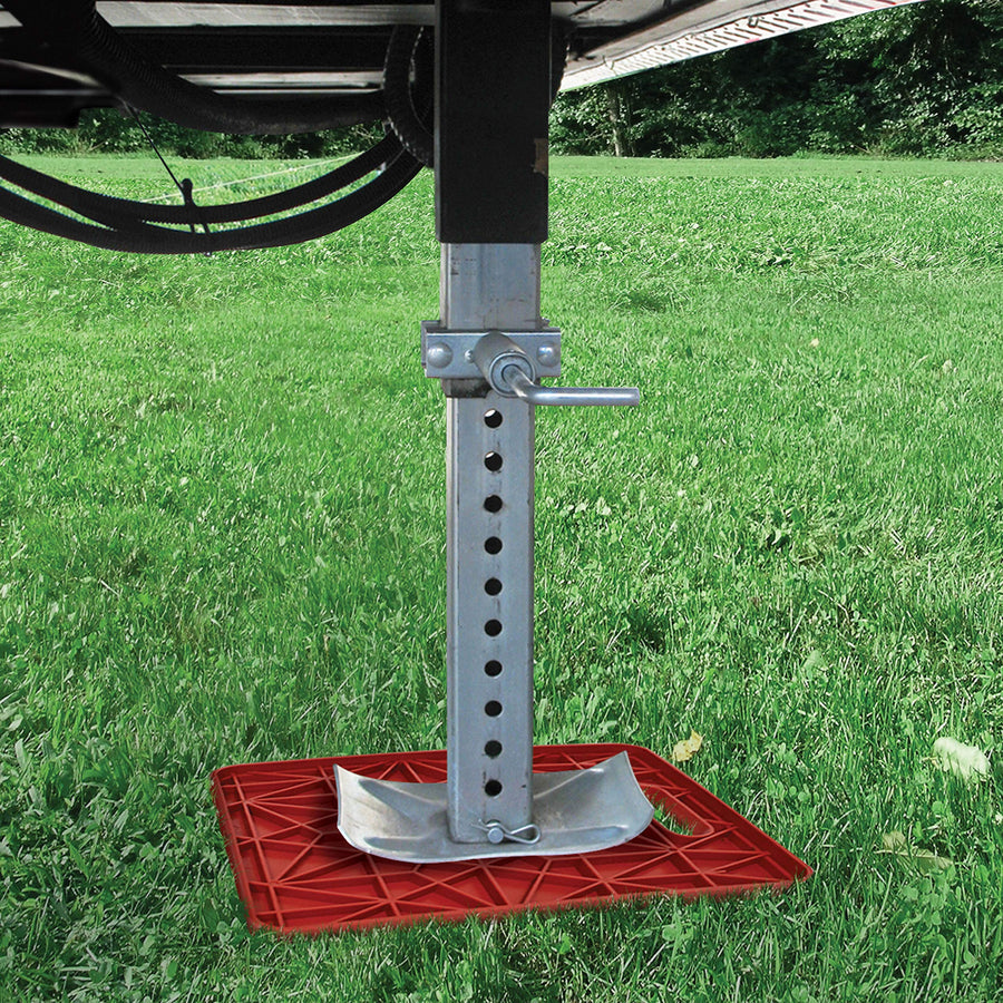 Jack Pads VALTERRA A10-0923 W/Handle Red (4 Pack)