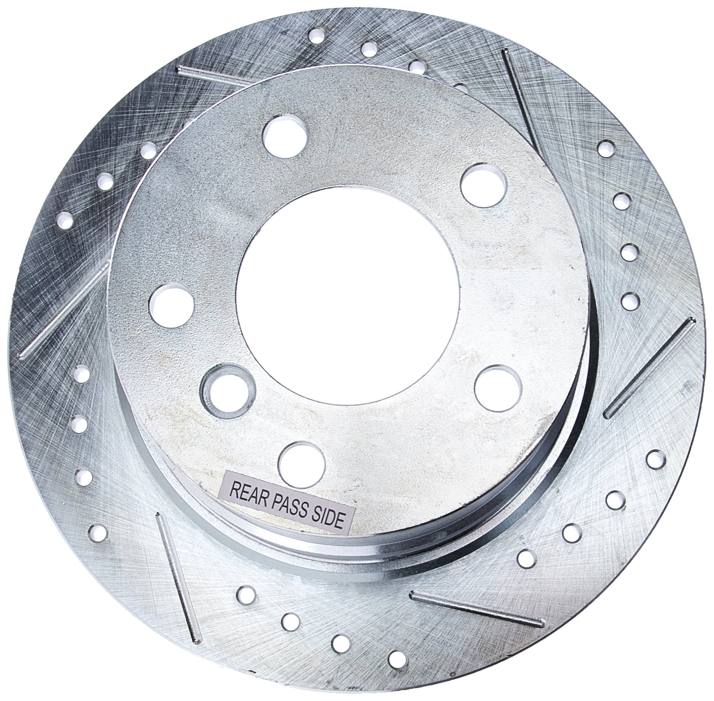 Rear Power Stop EBR498XPR Drilled & Slotted Rotor Pair For BMW Z3 1996-2002 [Model Specific]