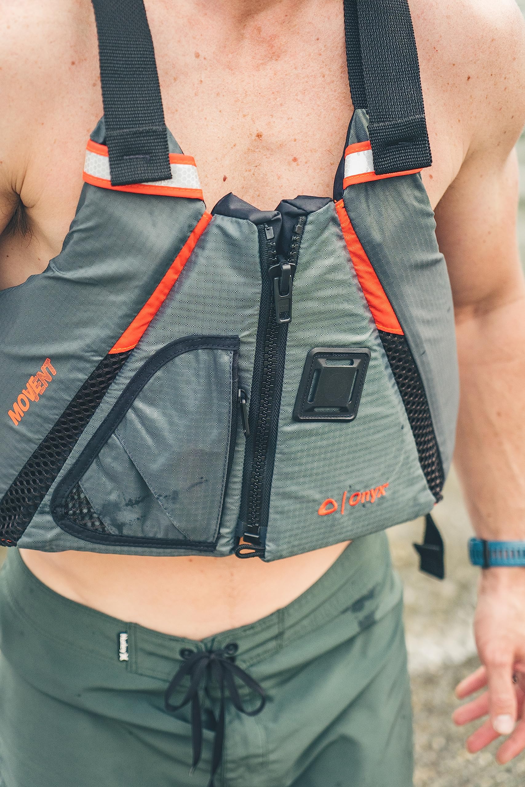 Movevent Dynamic Onyx unisex-adult Vest-Orange-M/L (122200-200-040-14)