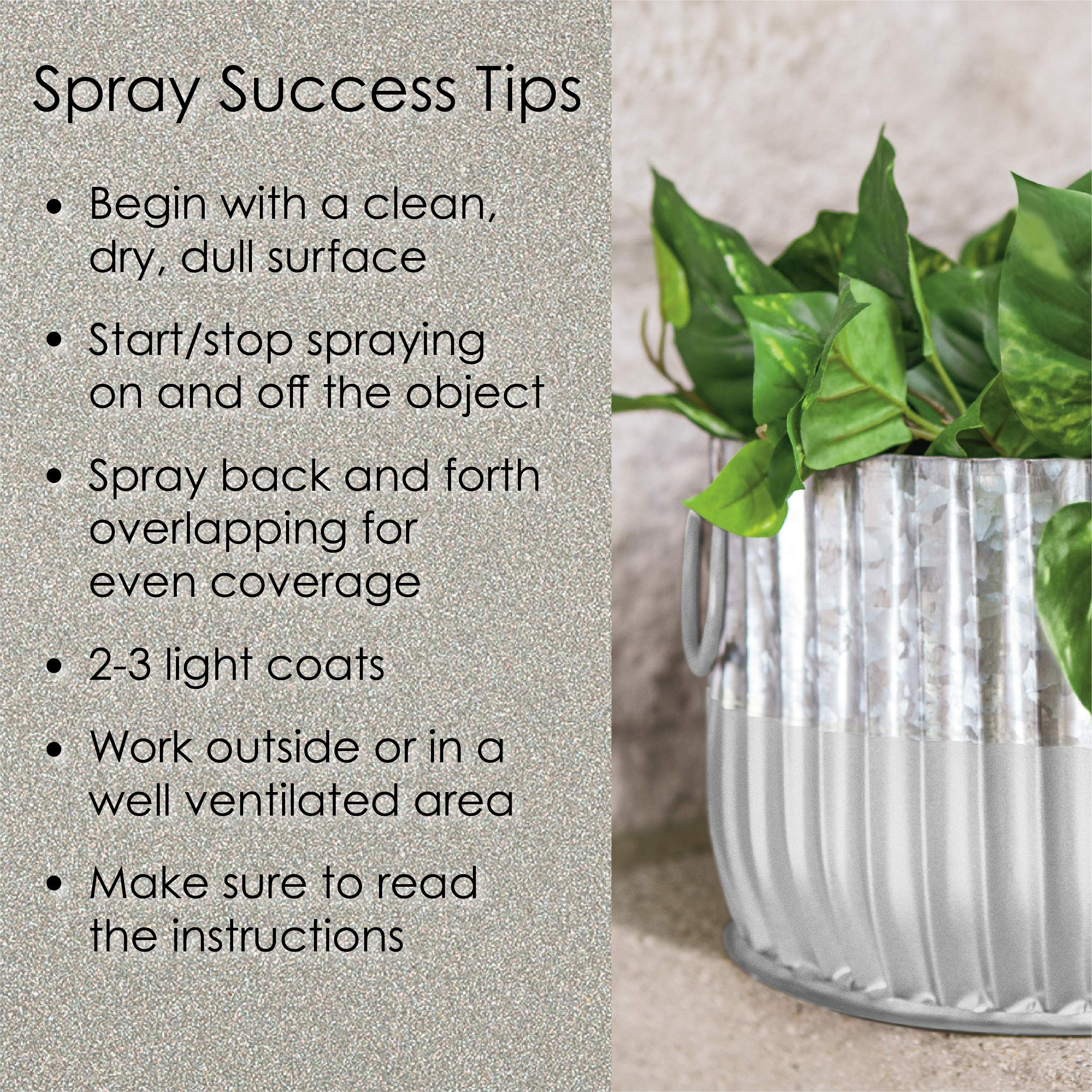 Krylon All-In-One Adhesive Spray Paint for Indoor/Outdoor Use, 12 oz, Satin Nickel