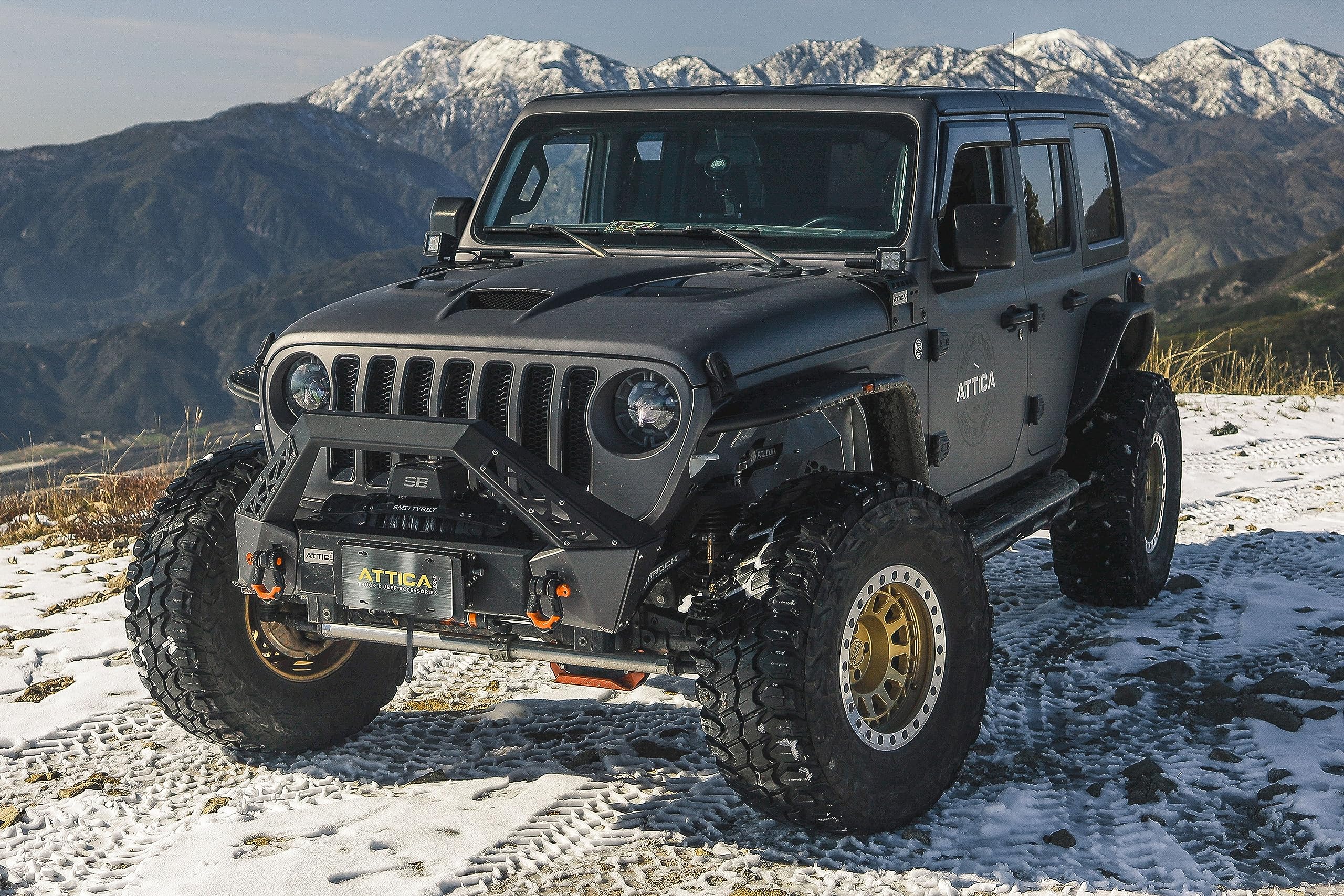 Cobra Tek - Terra Series Attica4x4 Side Steps | Compatible with Jeep Wrangler JL (2018-2023) | Durable Steel with Rugged Design | Textured Black Powder Coat | Off-Road Vehicle Accessory.