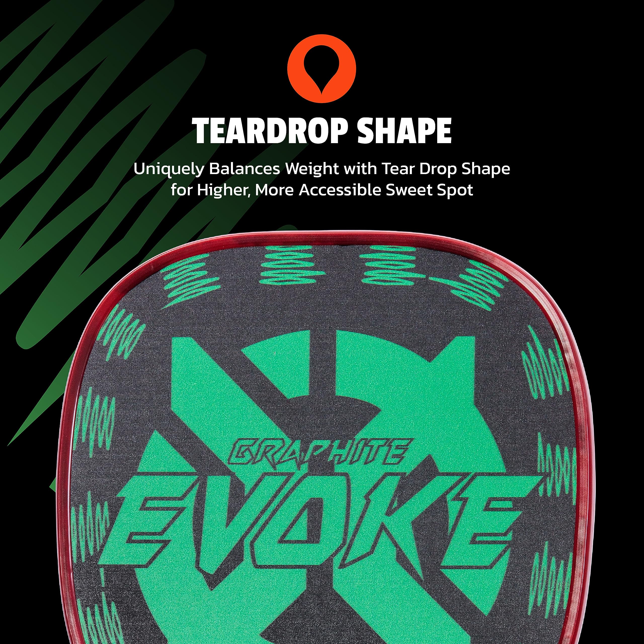 Onix Evoke XL Pickleball Paddles - Tear Drop, React, Inferno, Voyager, Summit