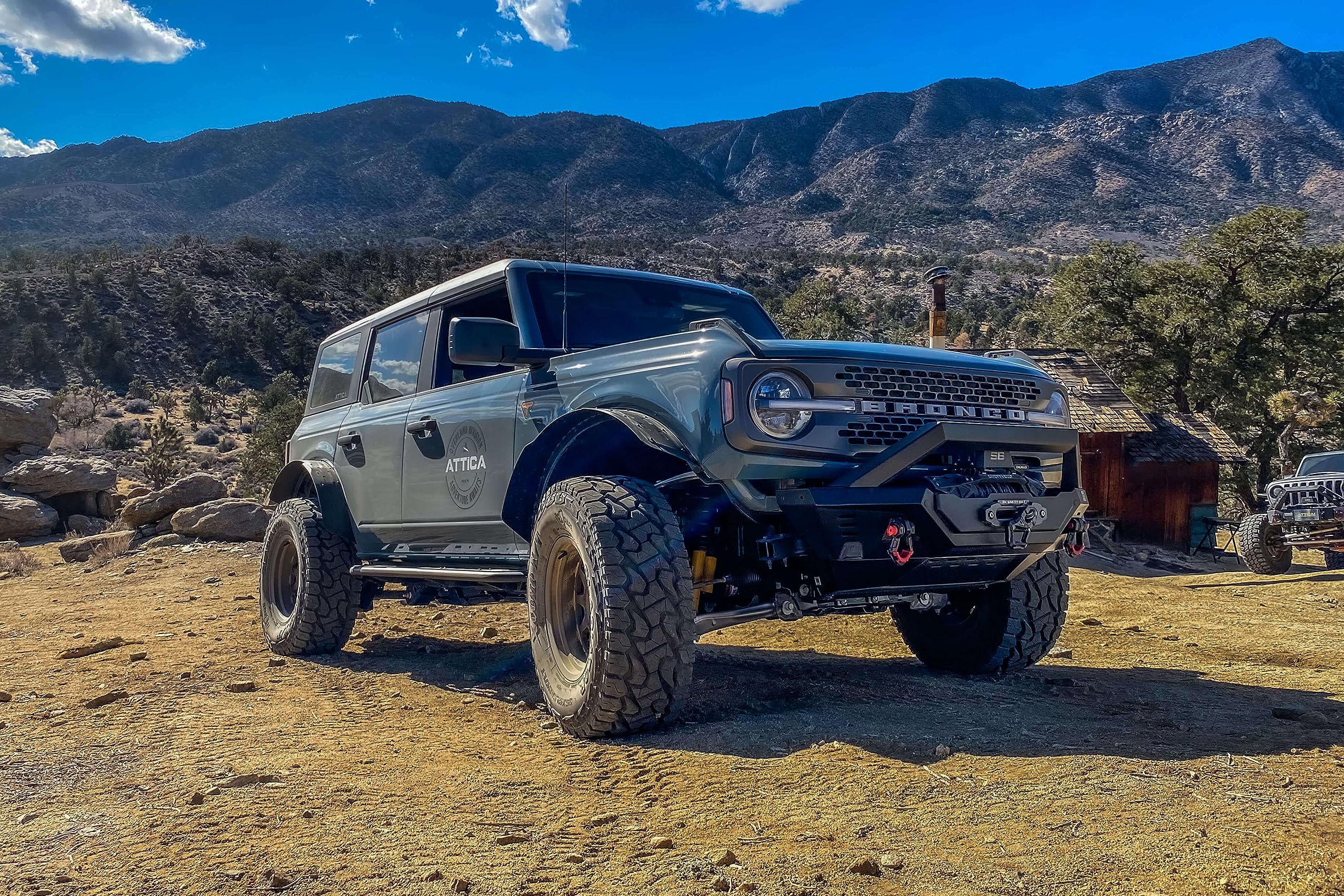 Attica4x4 Cobra Tek - Terra Series Front Fender Flares | Compatible with Ford Bronco (2021-2023) | Superior Protection and Rugged Style for Your Off-Road Adventures.