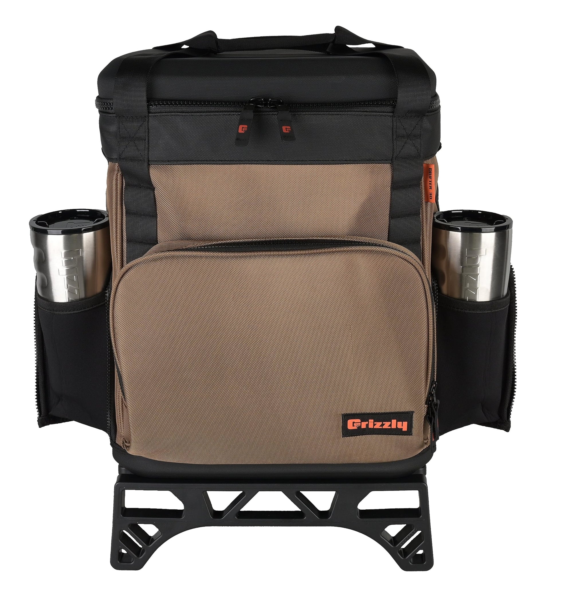 30qt Grizzly FlipTop Cooler with EVA Lid - Tan
