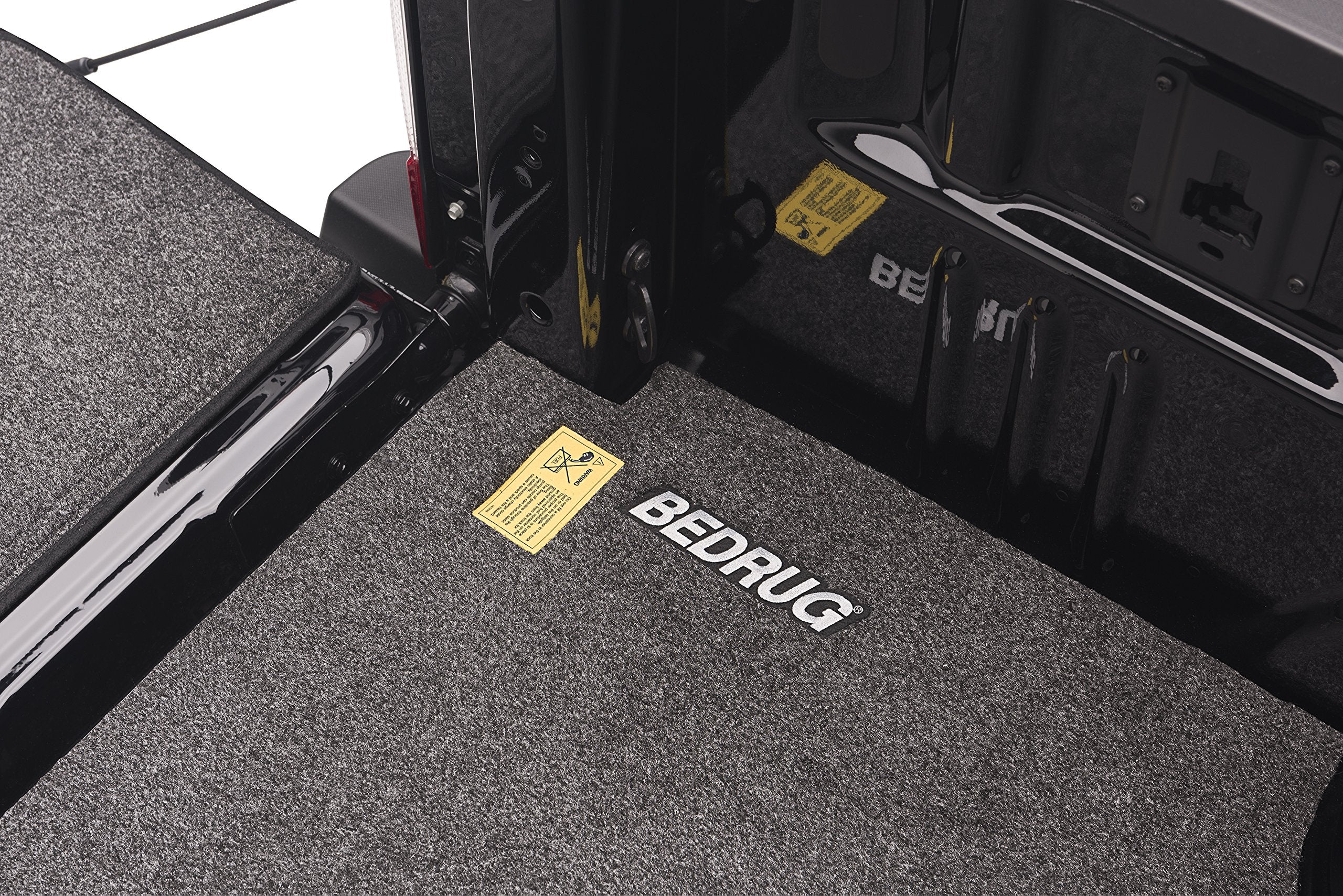BedRug Bedmat | 2017 - 2026 Ford Super Duty 8' Bed Fits, Models w/Non Liner / Spray-In | Charcoal Grey, BMQ17LBS