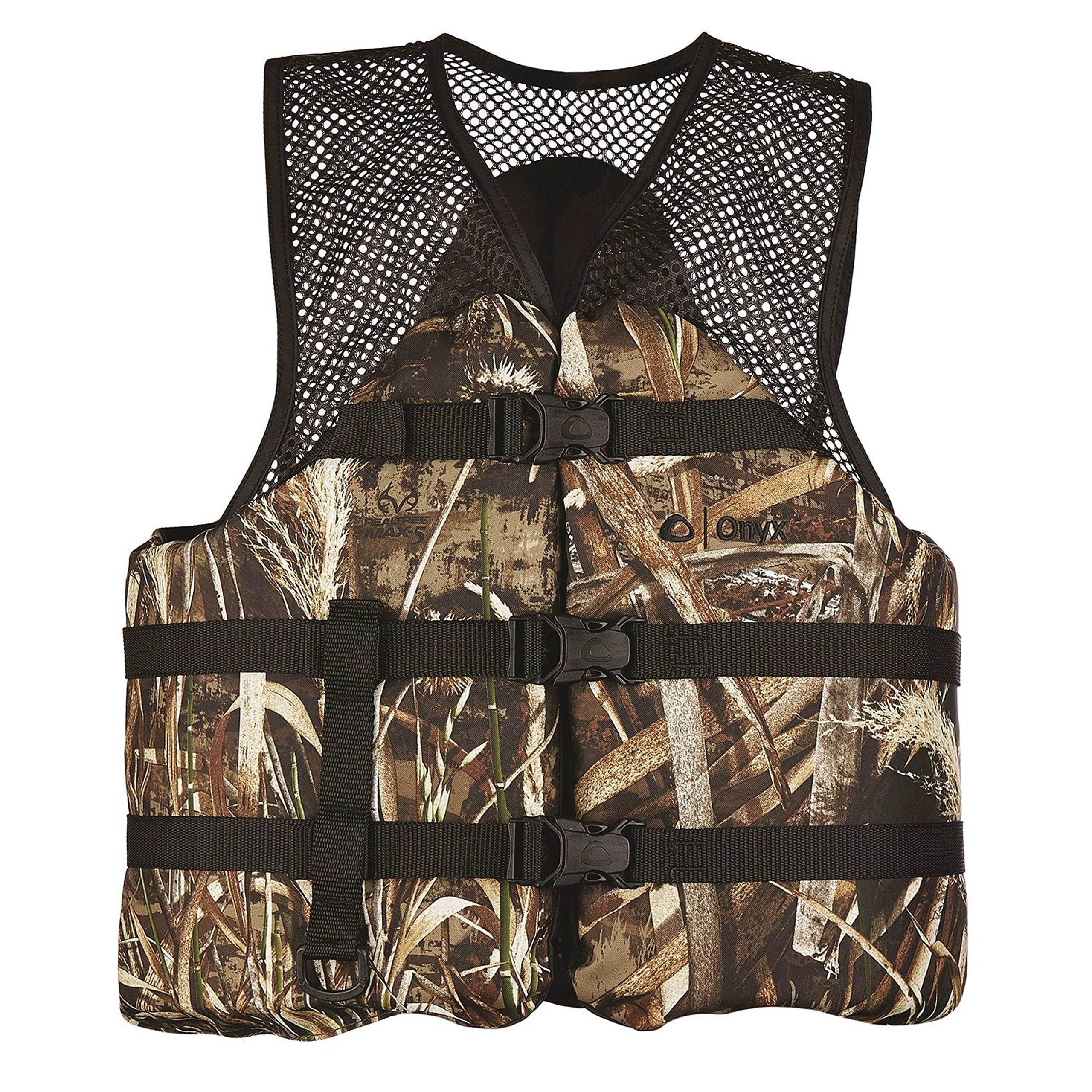 Mesh ONYX Classic Sport Life Jacket, Medium, Realtree Max