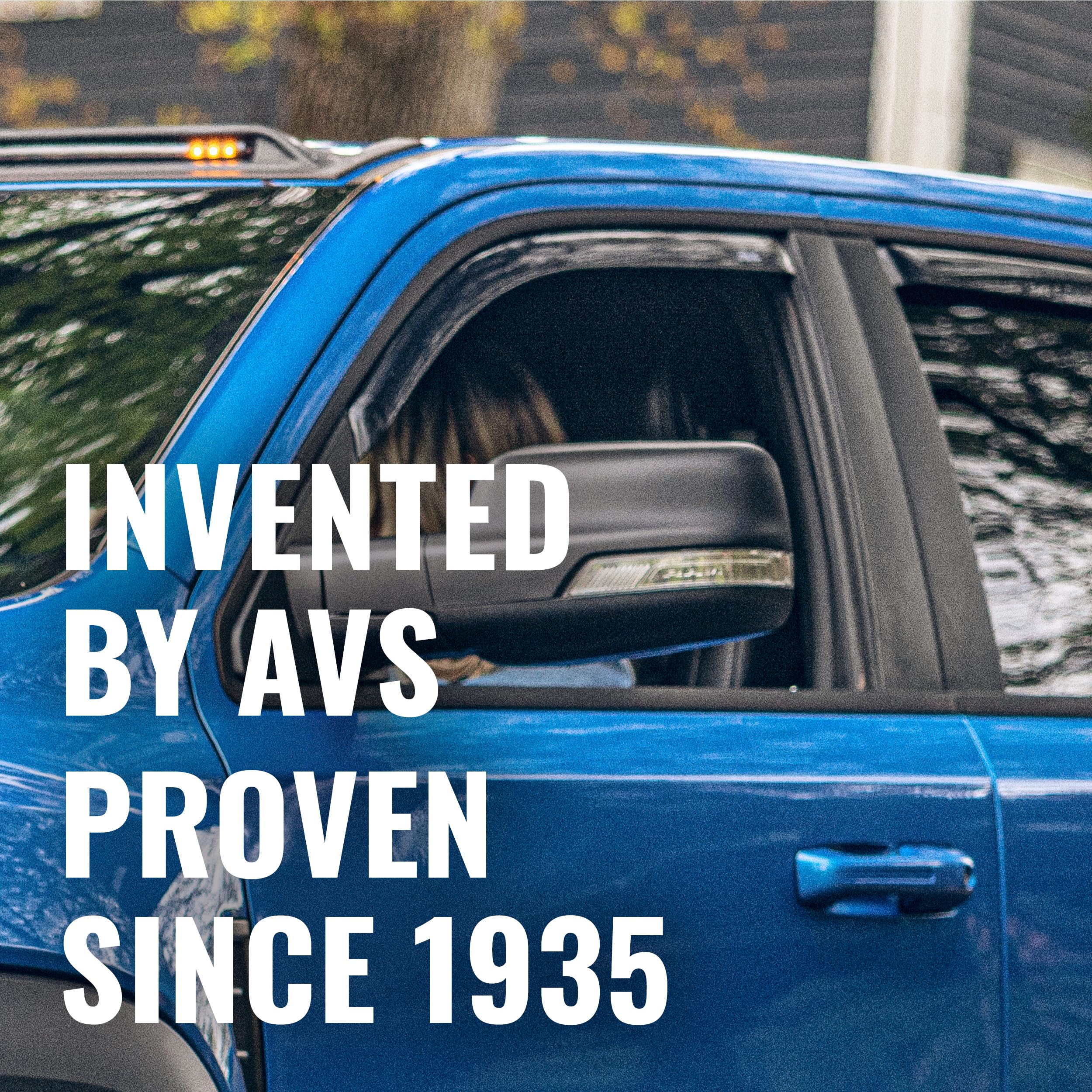 In-Channel Rain Guards Auto Ventshade [AVS] for 2014 - 2020 Chevrolet Impala | Window Vent Visors, 4 pcs. - Smoke | 194991