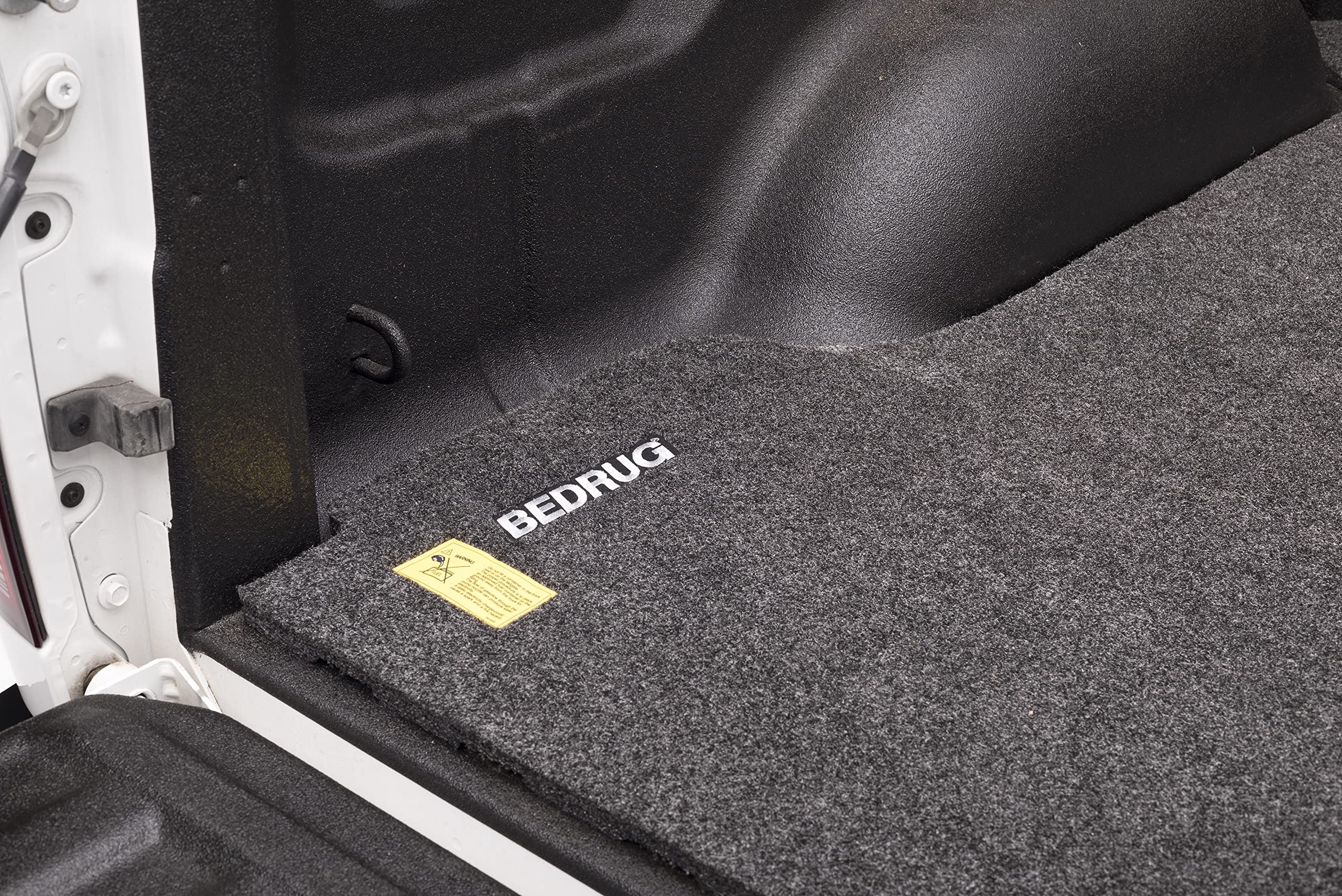 BedRug Bedmat | 2015 - 2026 Ford F-150 Fits, 6.7" Bed, Models w/Non Liner / Spray-In | Charcoal Grey, BMQ15SBS