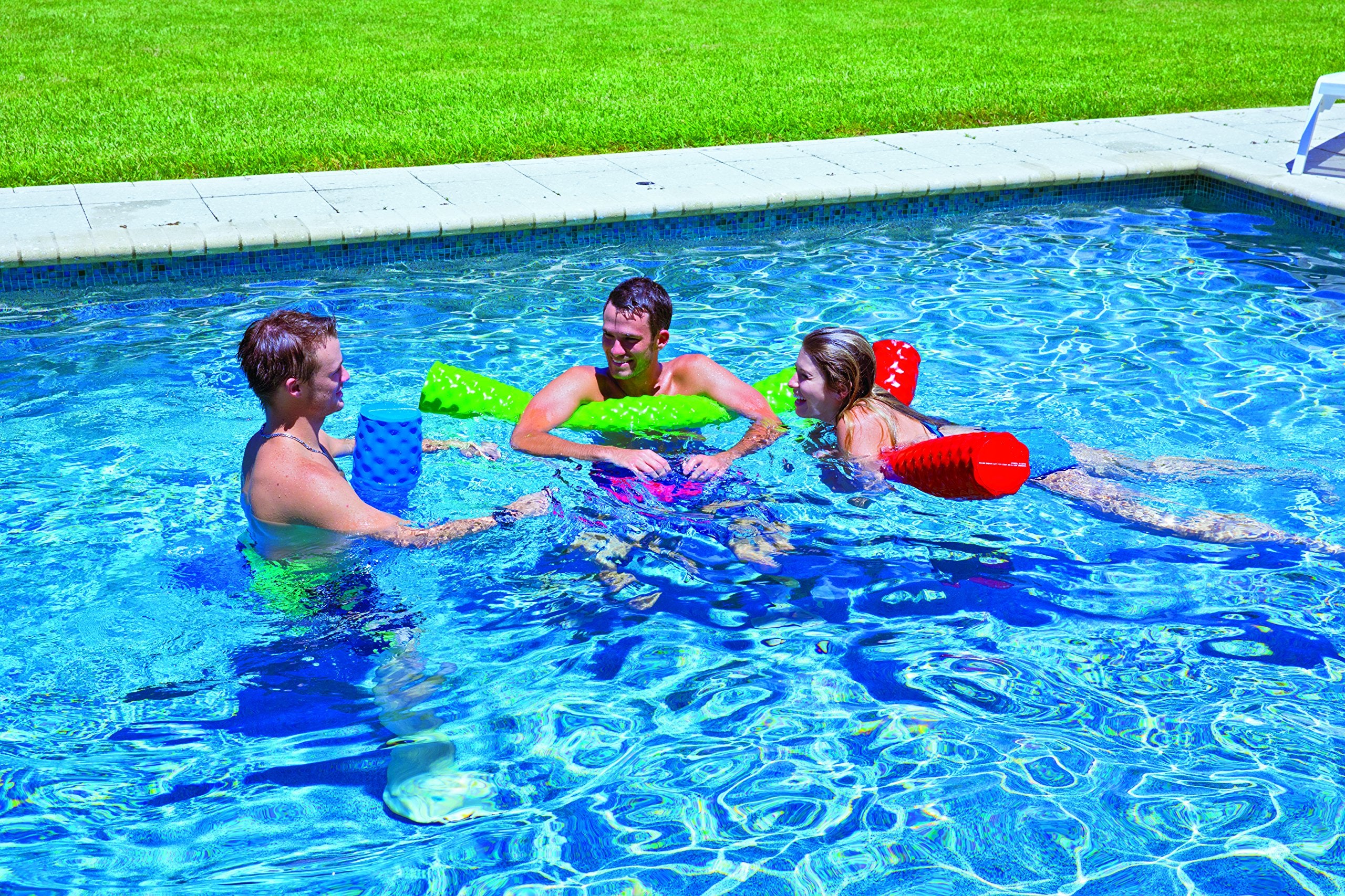 Heavy Duty Vinyl Jumbo Pool Noodle – Wow Sports Swimming Pool Float, Lake Float for Kids & Adults – Supports Up to 250 lbs